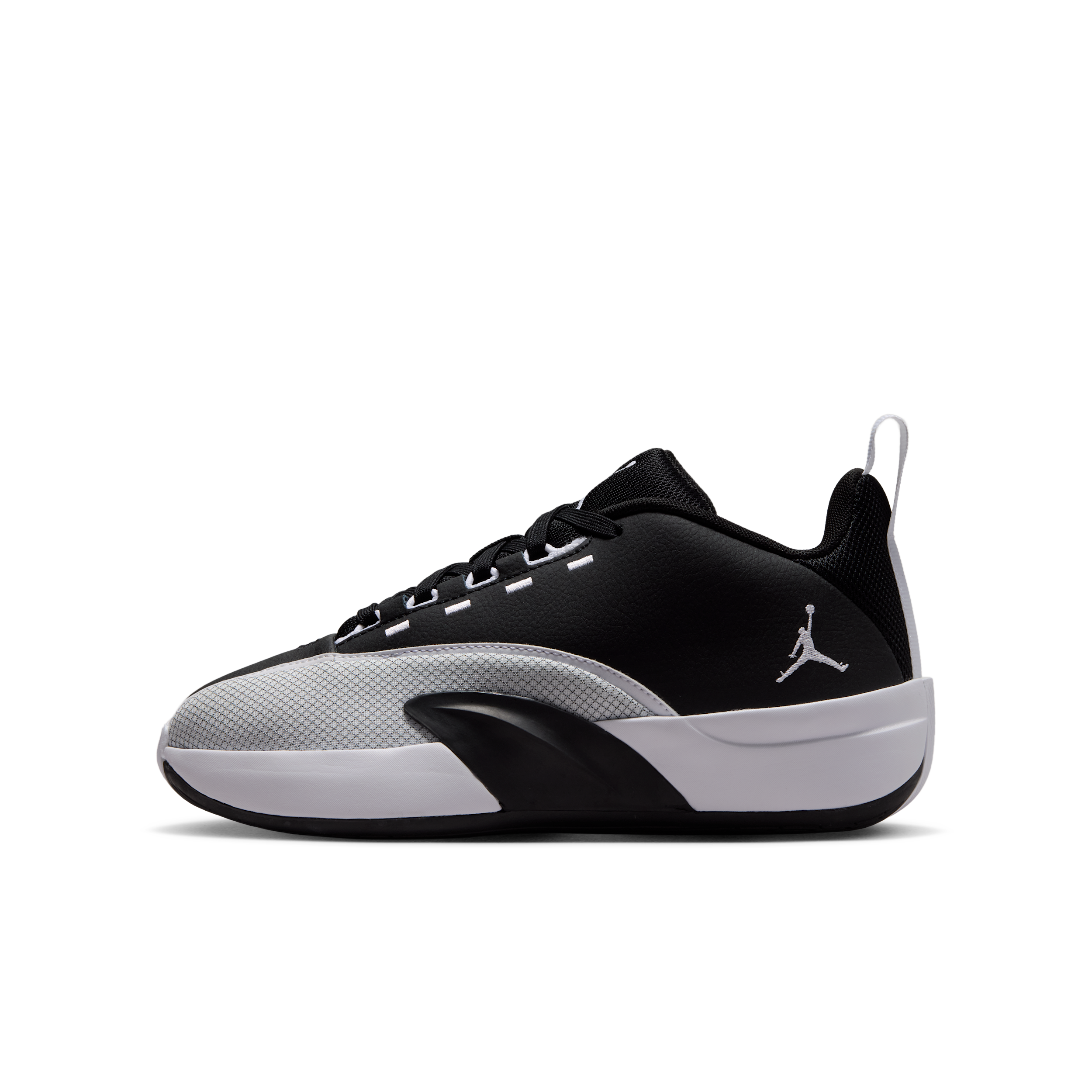 Jordan Kids' Grade School All Game Basketball Shoes, Size 4.5, Black/White