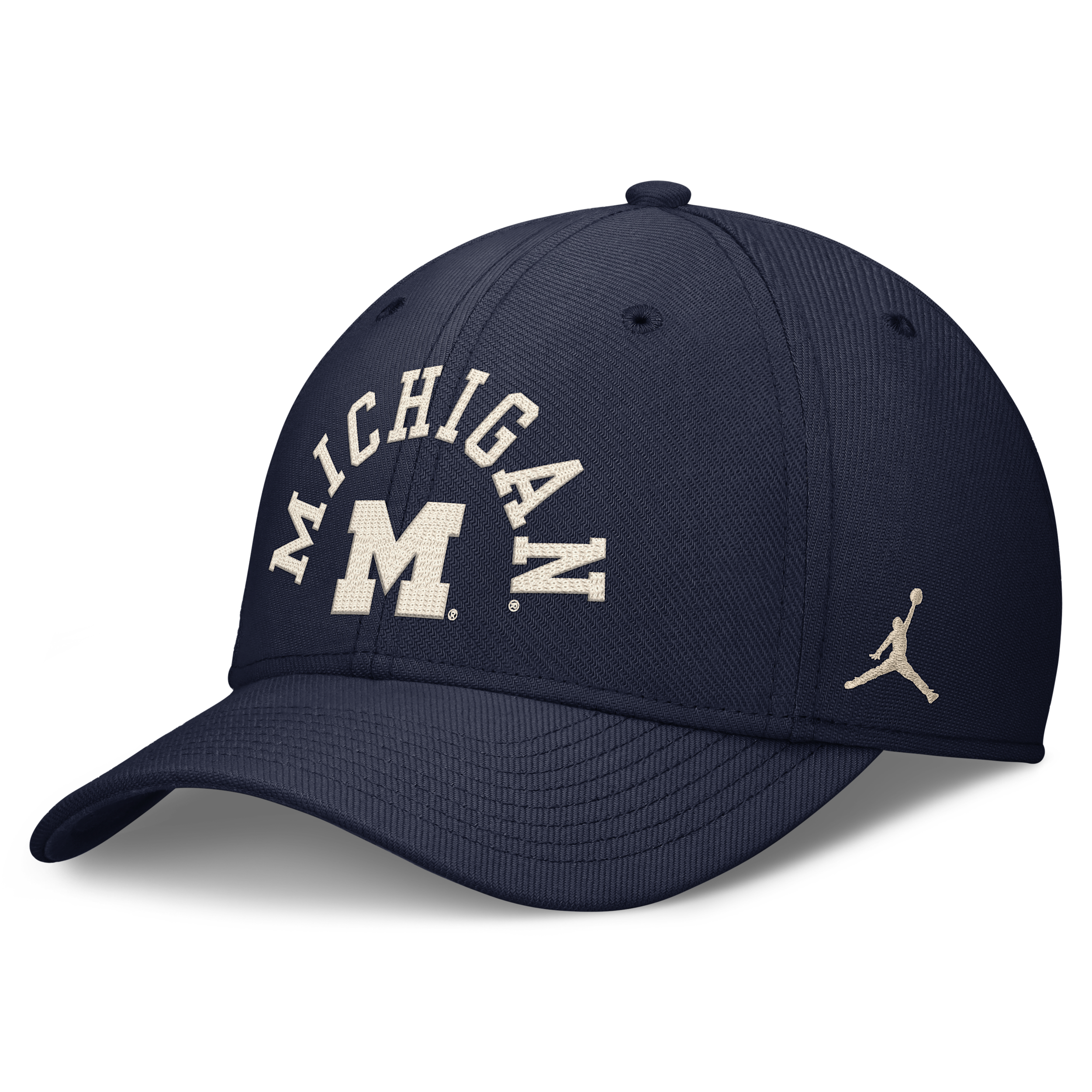 Men's Michigan Campus Prep Jordan Brand Dri-FIT College Hat in Blue | JC3A41SMWN-EK5