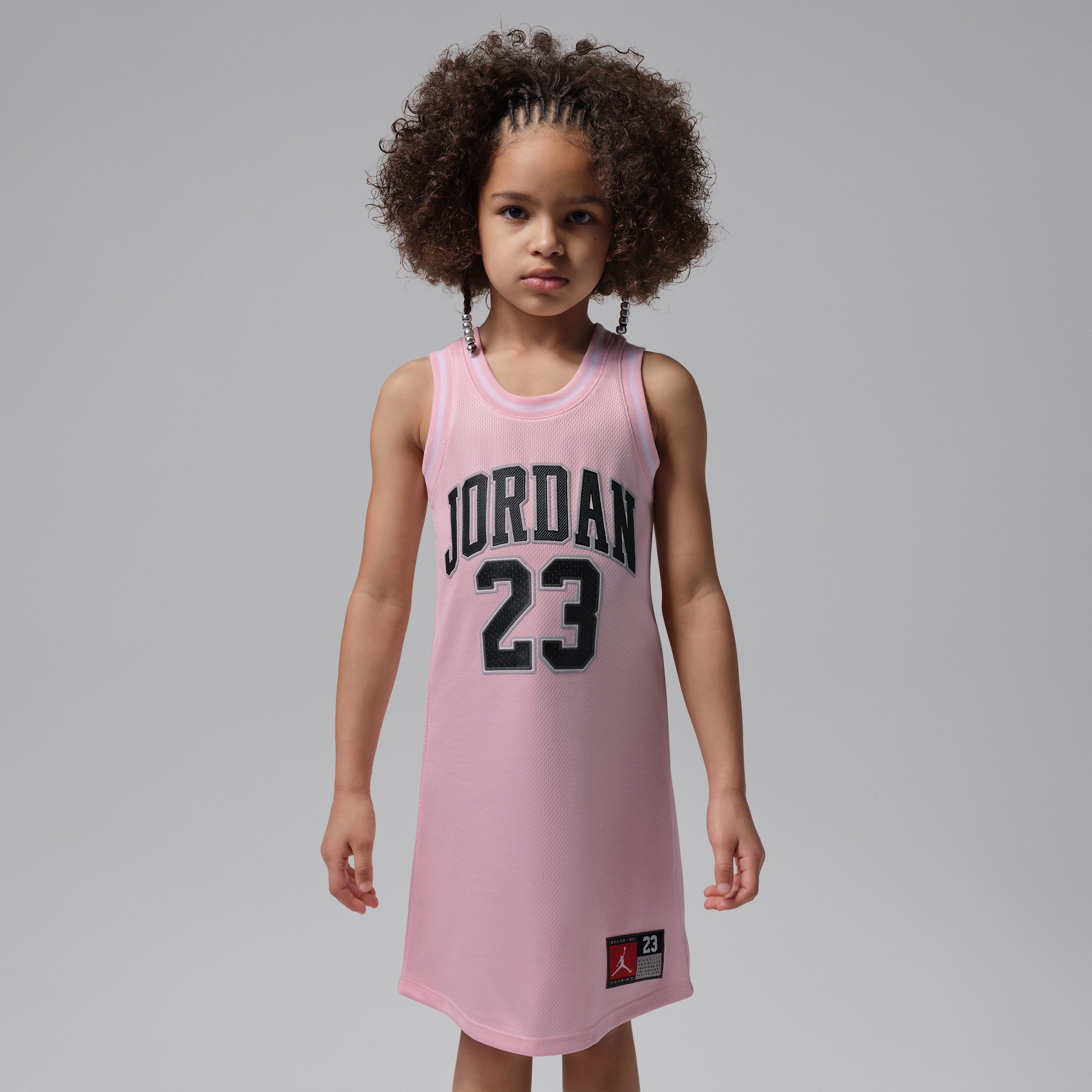 Jordan Little Kids' 23 Jersey Dress in Pink | 35C918-A9Y