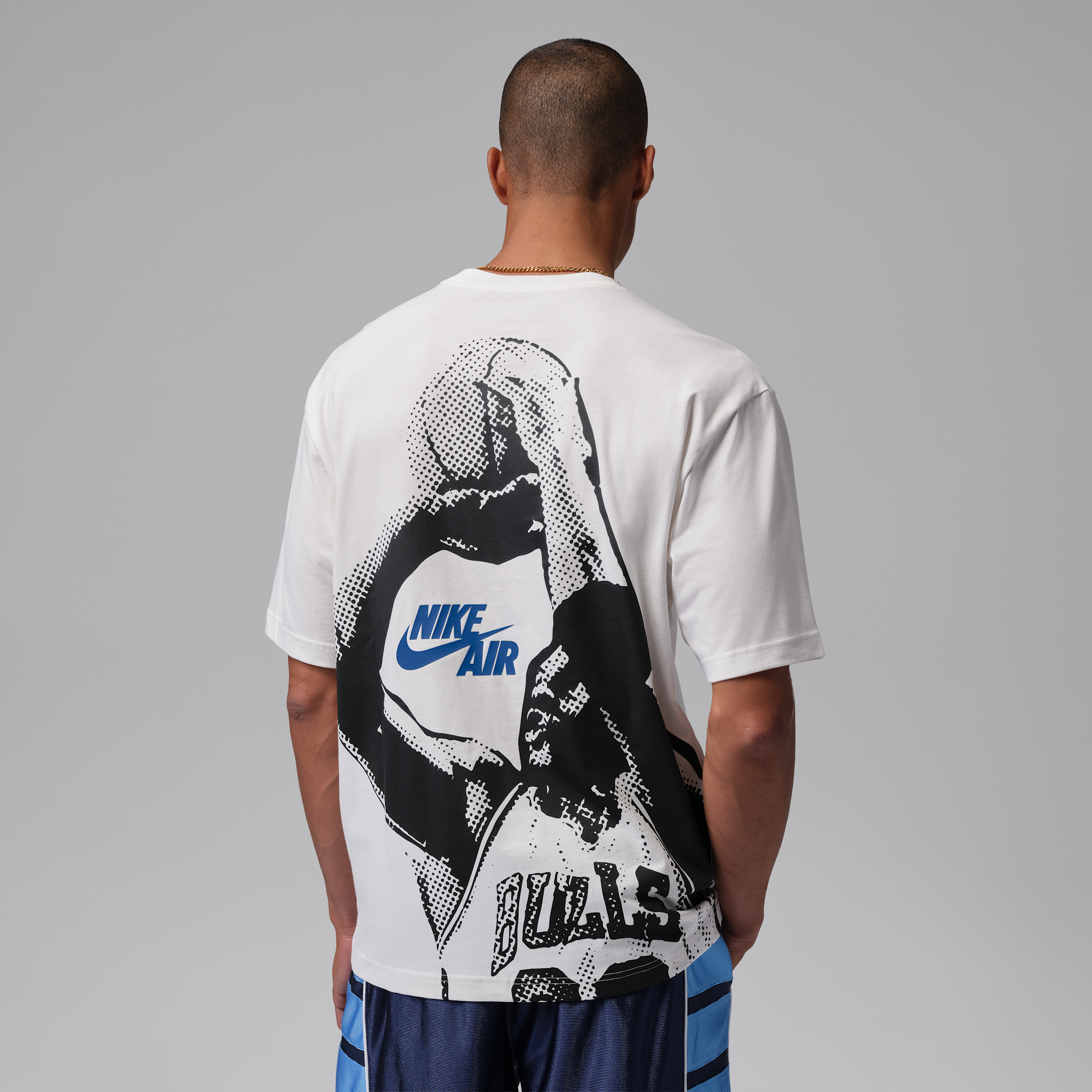 Men's Jordan Brooklyn T-Shirt in White | IW1036-133