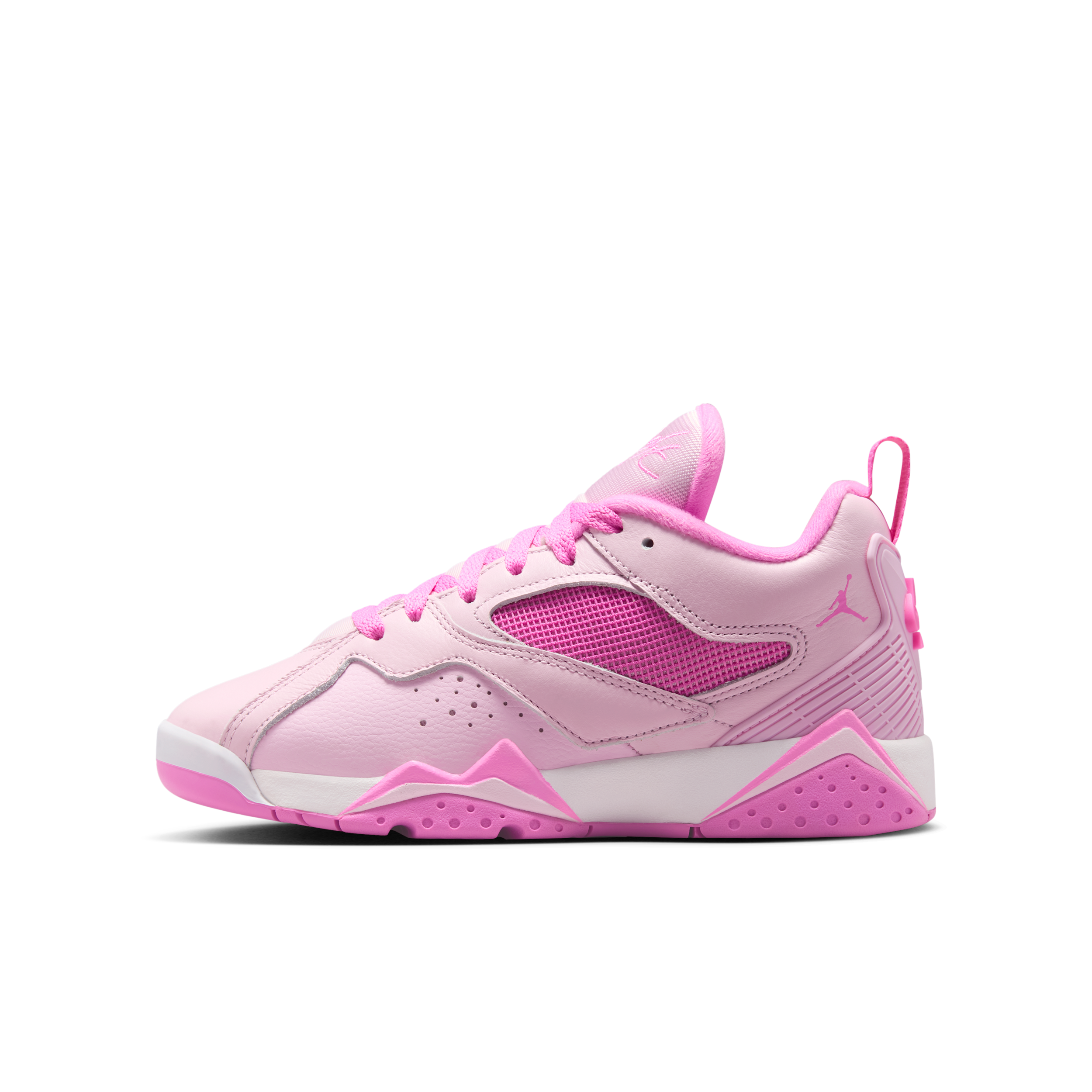 Jordan Kids' Grade School MVP 92 Basketball Shoes, Size 5.5, Pink/Rose/White