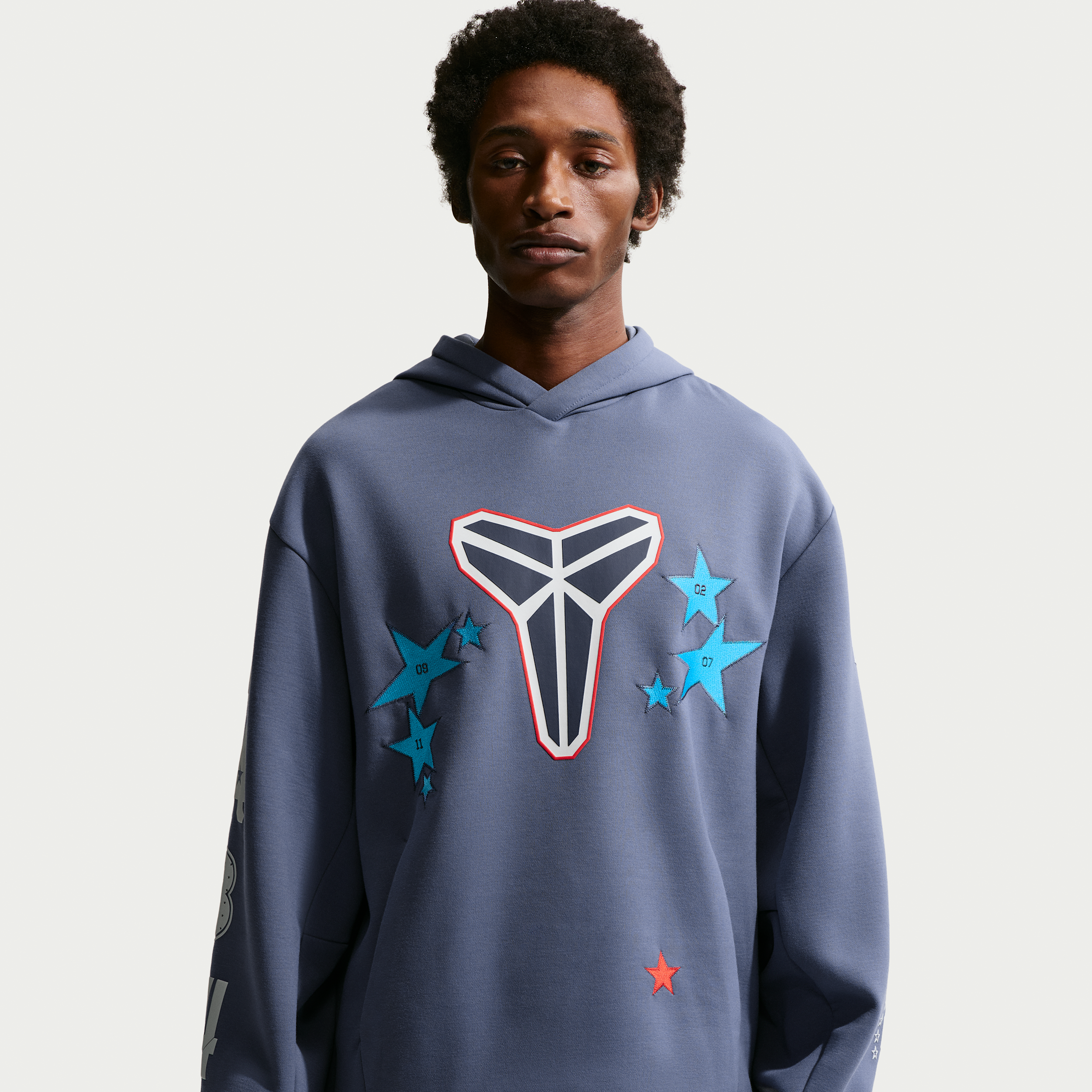 Nike Men's Kobe Fleece Pullover Basketball Hoodie in Blue | IO0295-491