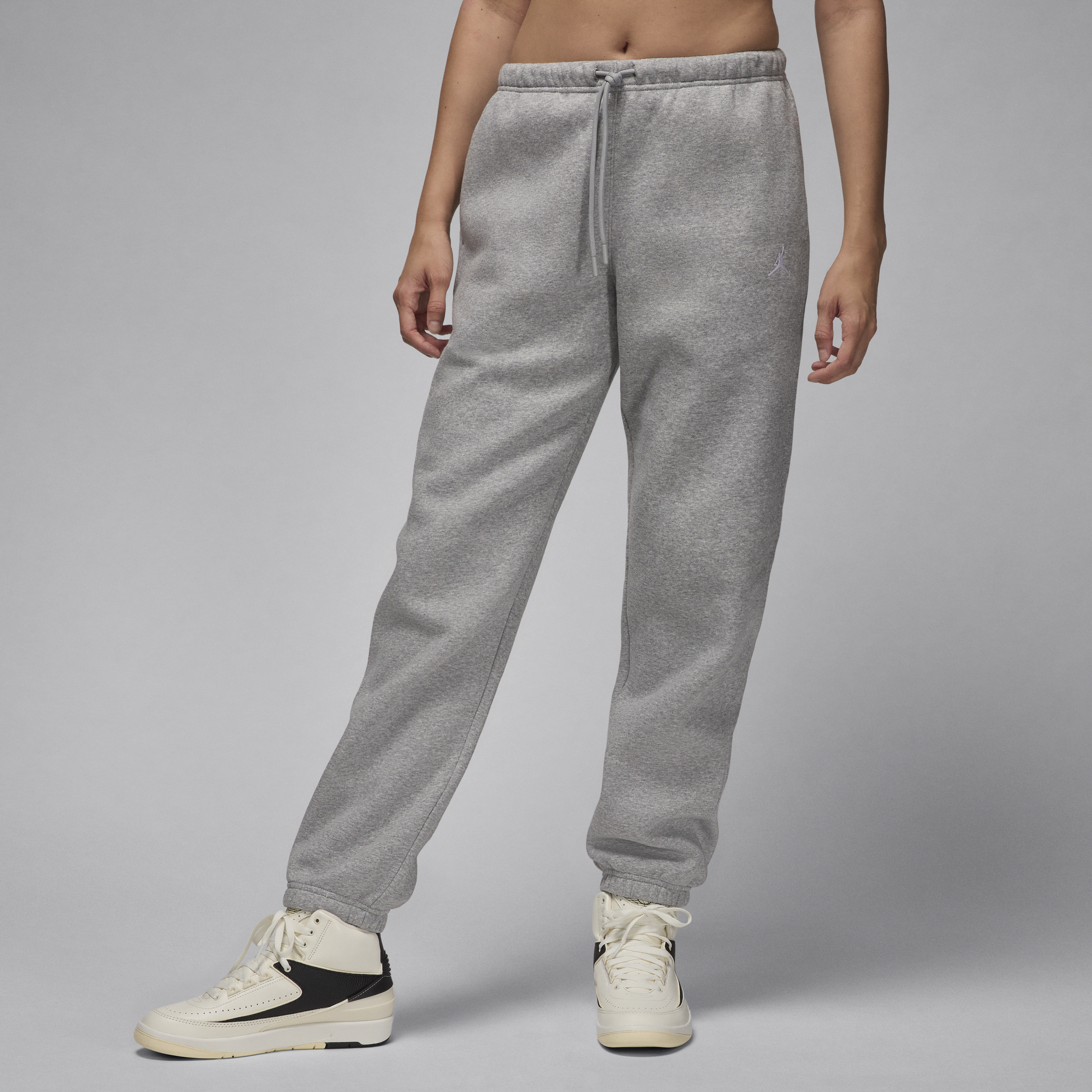 Jordan Women's Brooklyn Fleece Pants In Grey