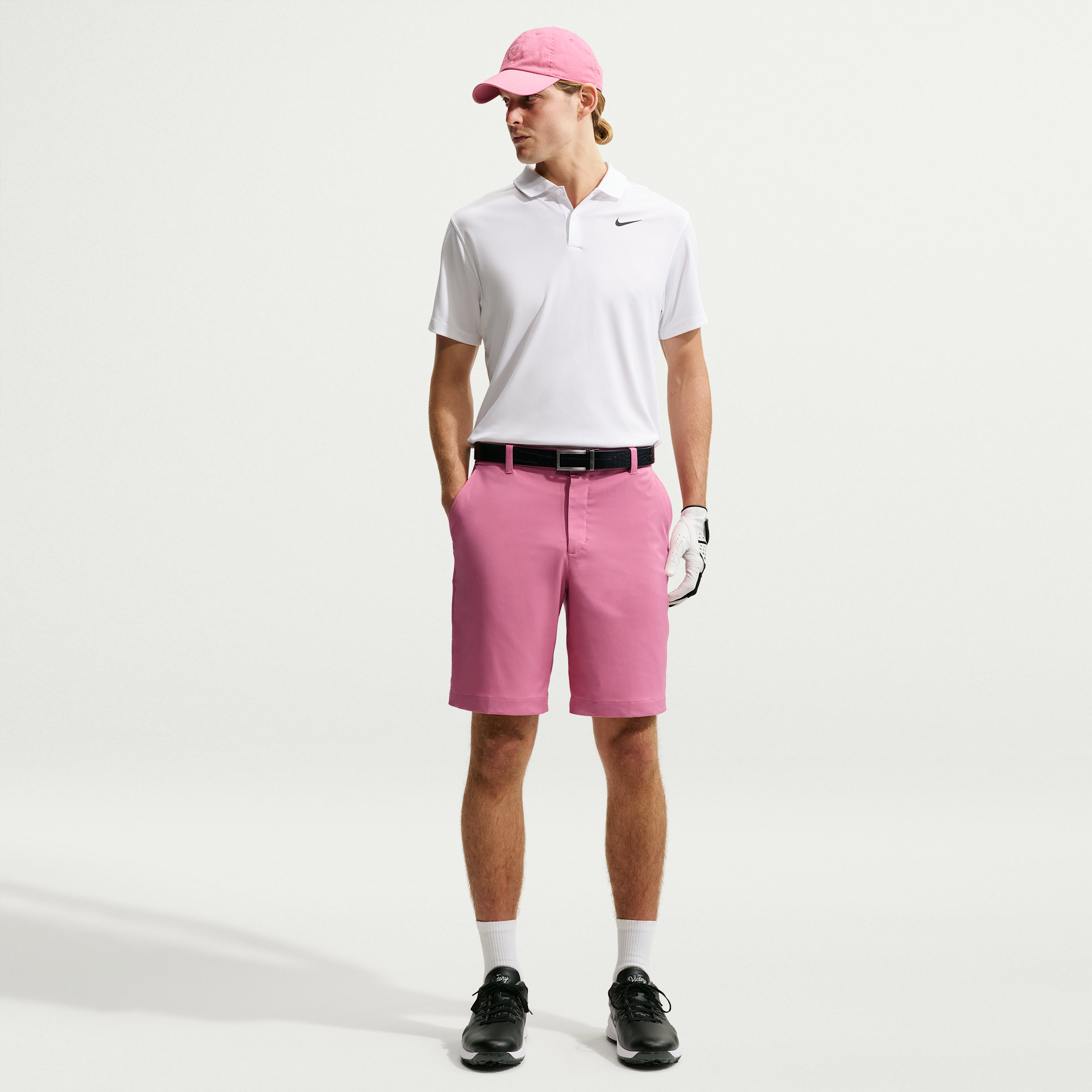 Nike Men's Velocity Dri-FIT Golf Shorts in Pink | IB0681-641