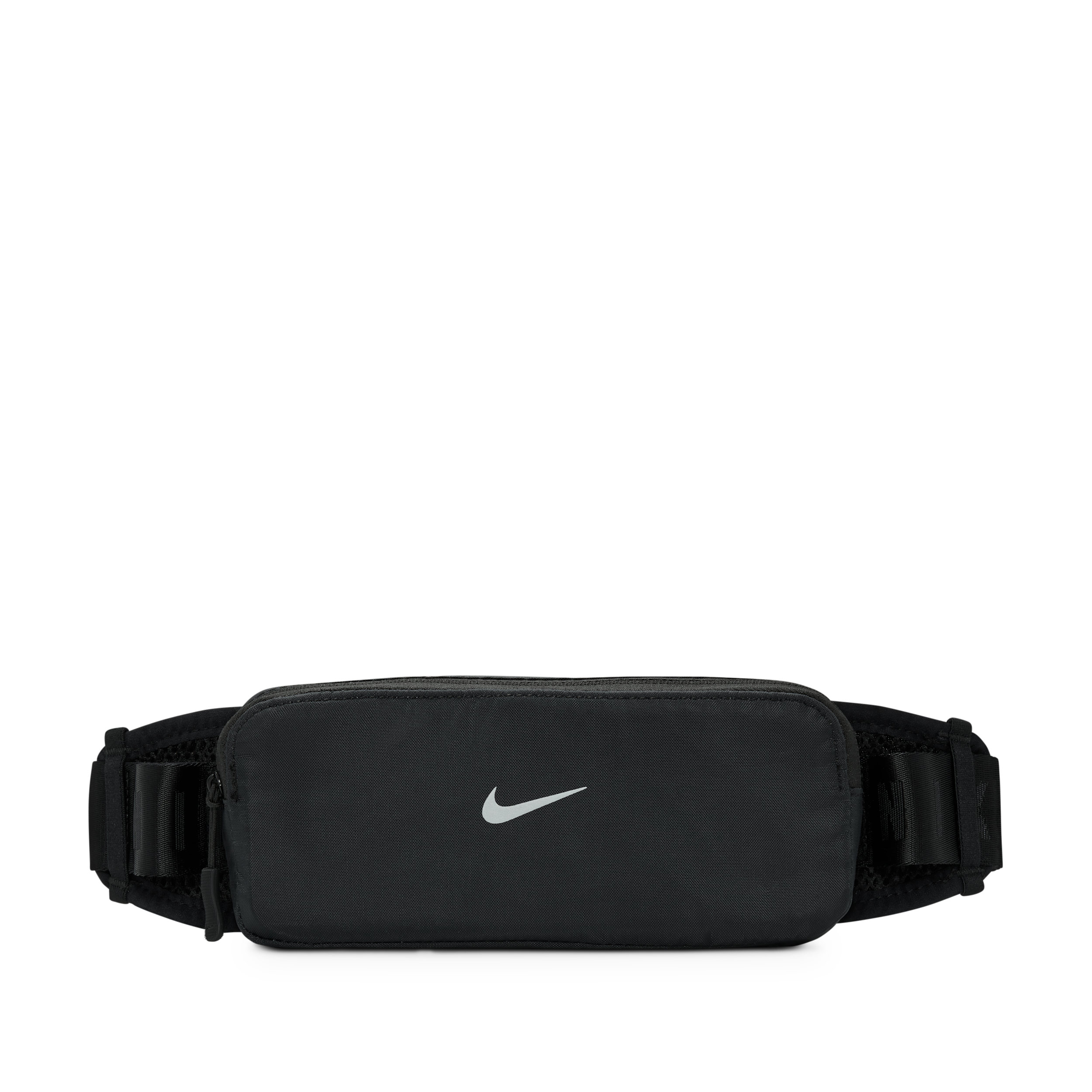 Nike Tempo Running Waist Pack, Men's, Black/Black/Silver