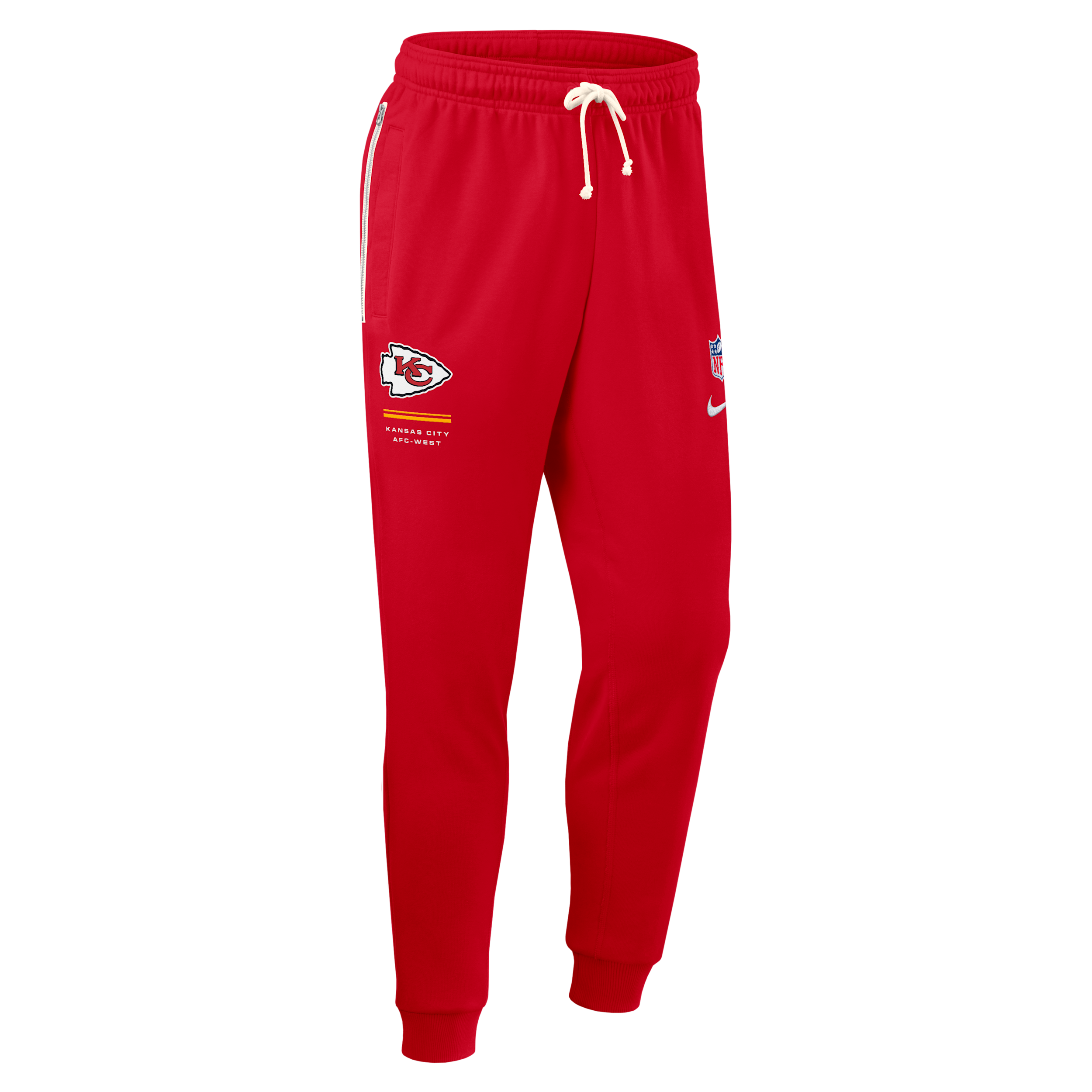 Kansas City Chiefs Sideline Standard Issue Nike Men's Dri-FIT NFL Taper Pants in Red | 03B065N7G-HBY