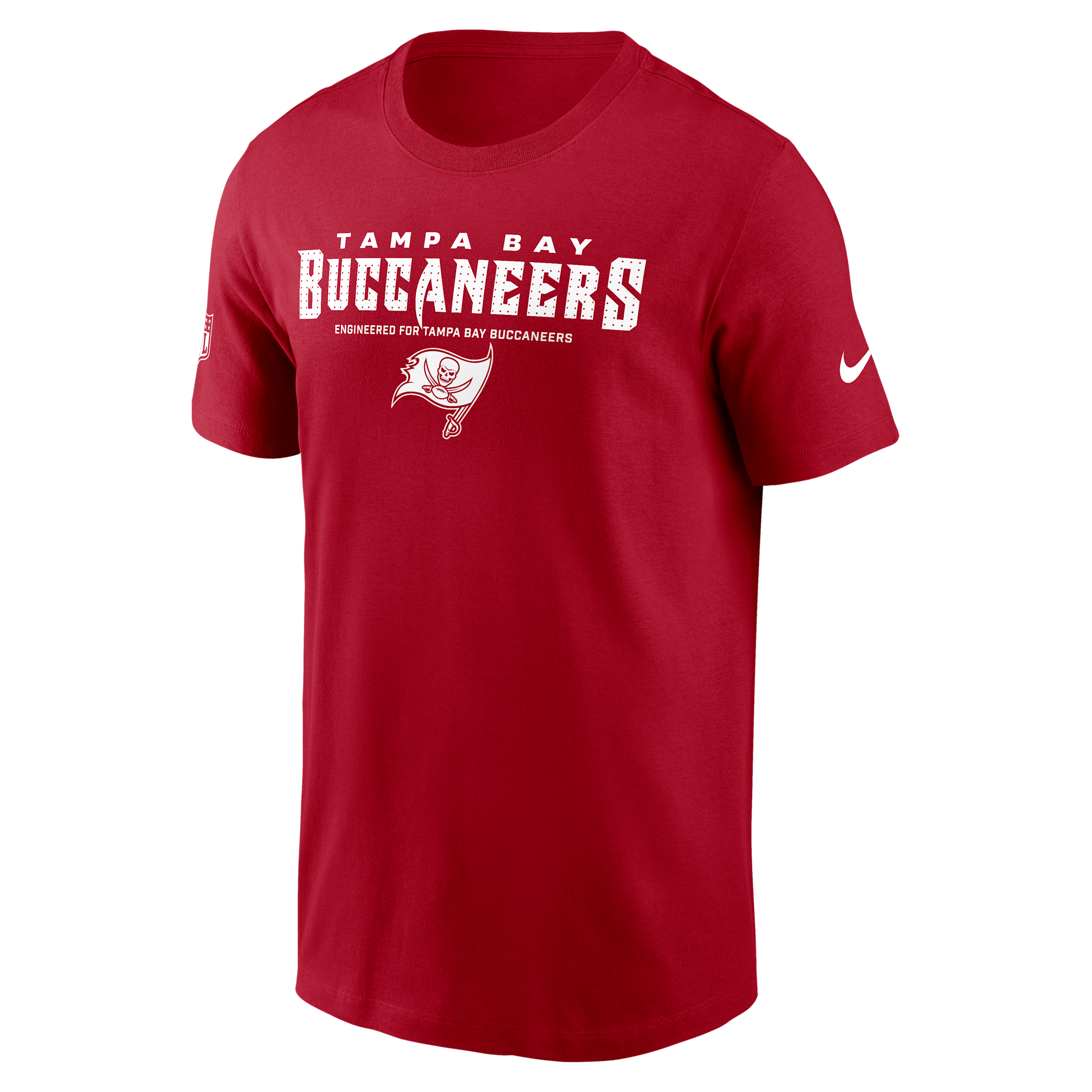 Tampa Bay Buccaneers Sideline Team Issue Nike Men's Dri-FIT NFL T-Shirt in Red | 02ET6DL8B-AR5