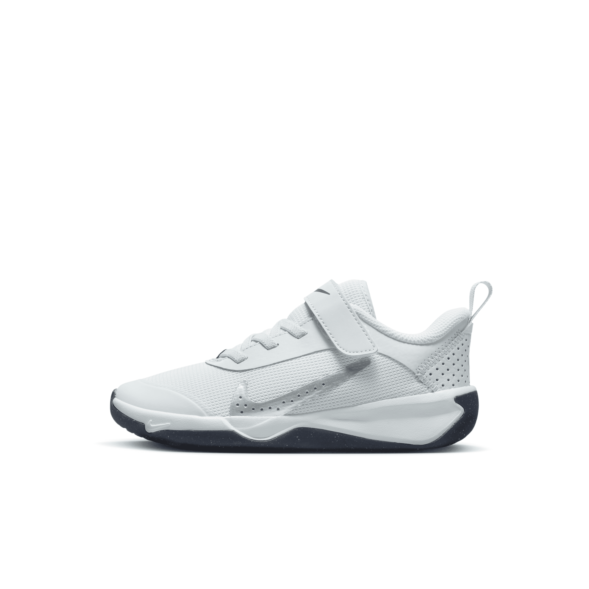 Nike Omni Multi-court Little Kids' Shoes In Grey