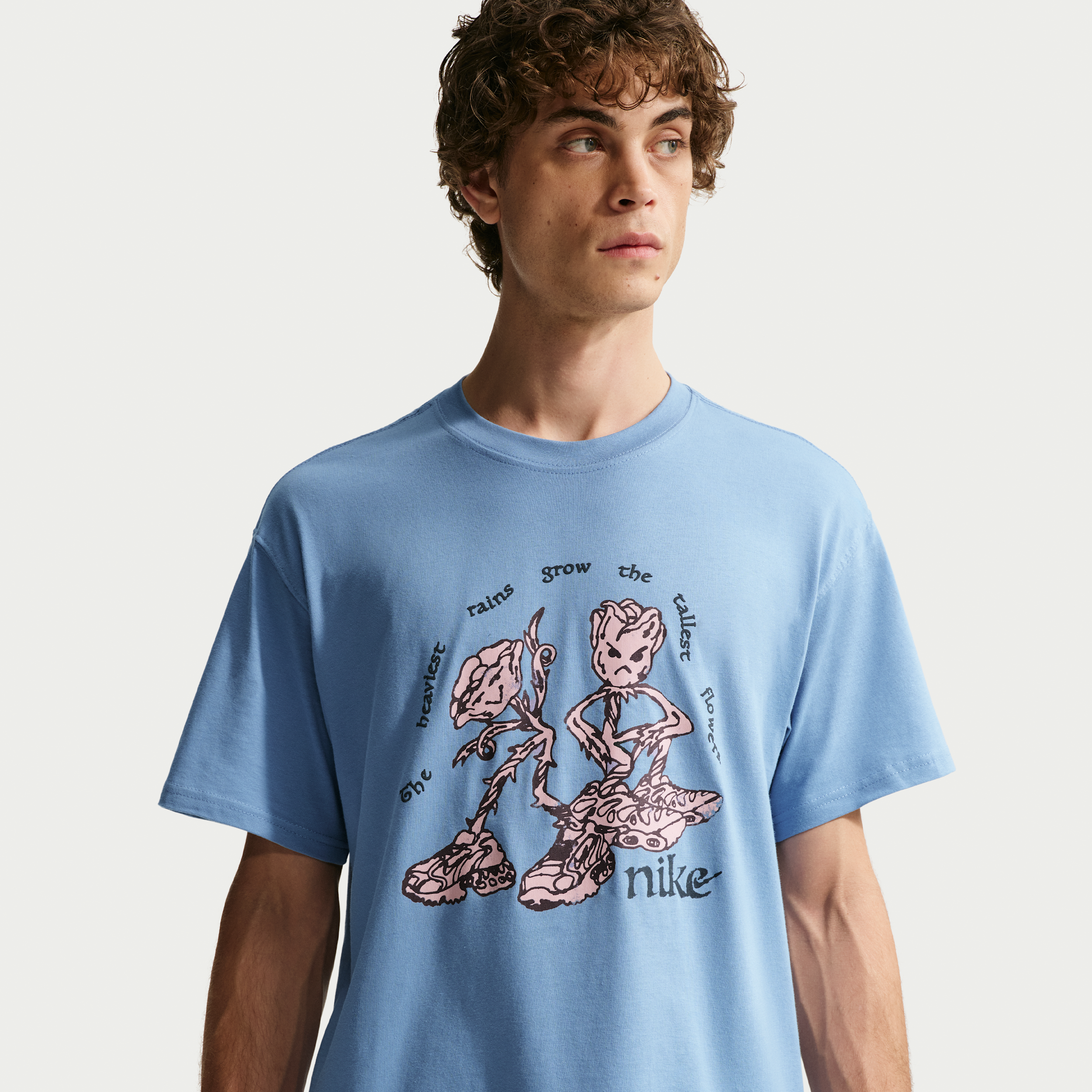 Men's Nike Sportswear T-Shirt in Blue | II3688-486