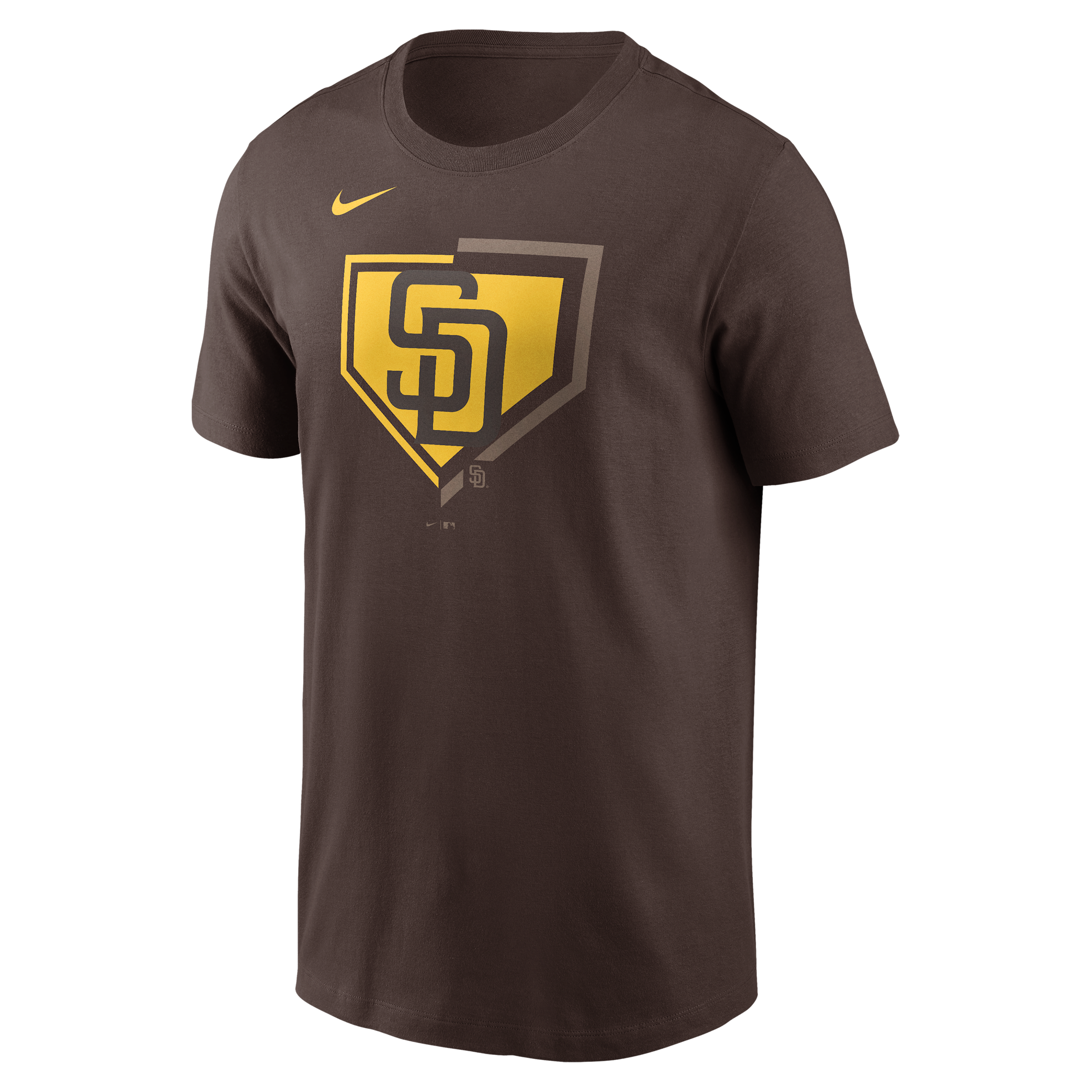 San Diego Padres Icon Nike Men's MLB T-Shirt in Brown | N19920QPYP-1E5