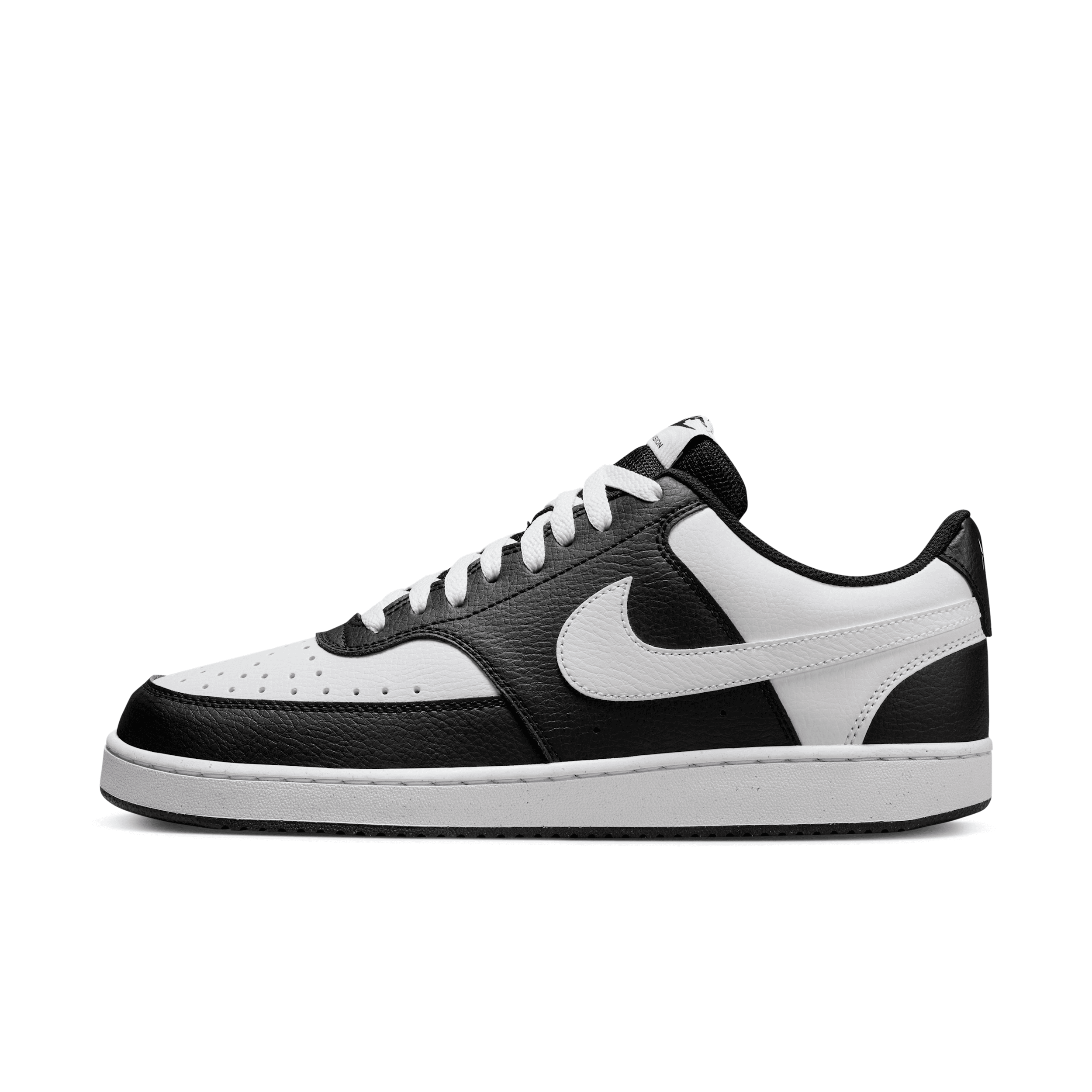 Nike Men's Court Vision Low Shoes In Black