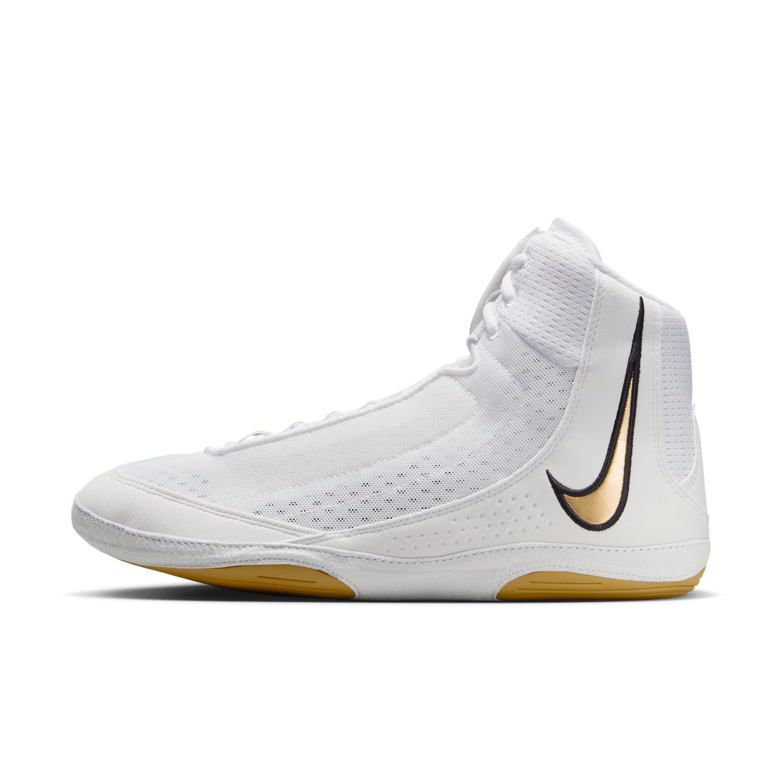 Nike Men's Inflict 4 Wrestling Shoes in White | HM9674-102