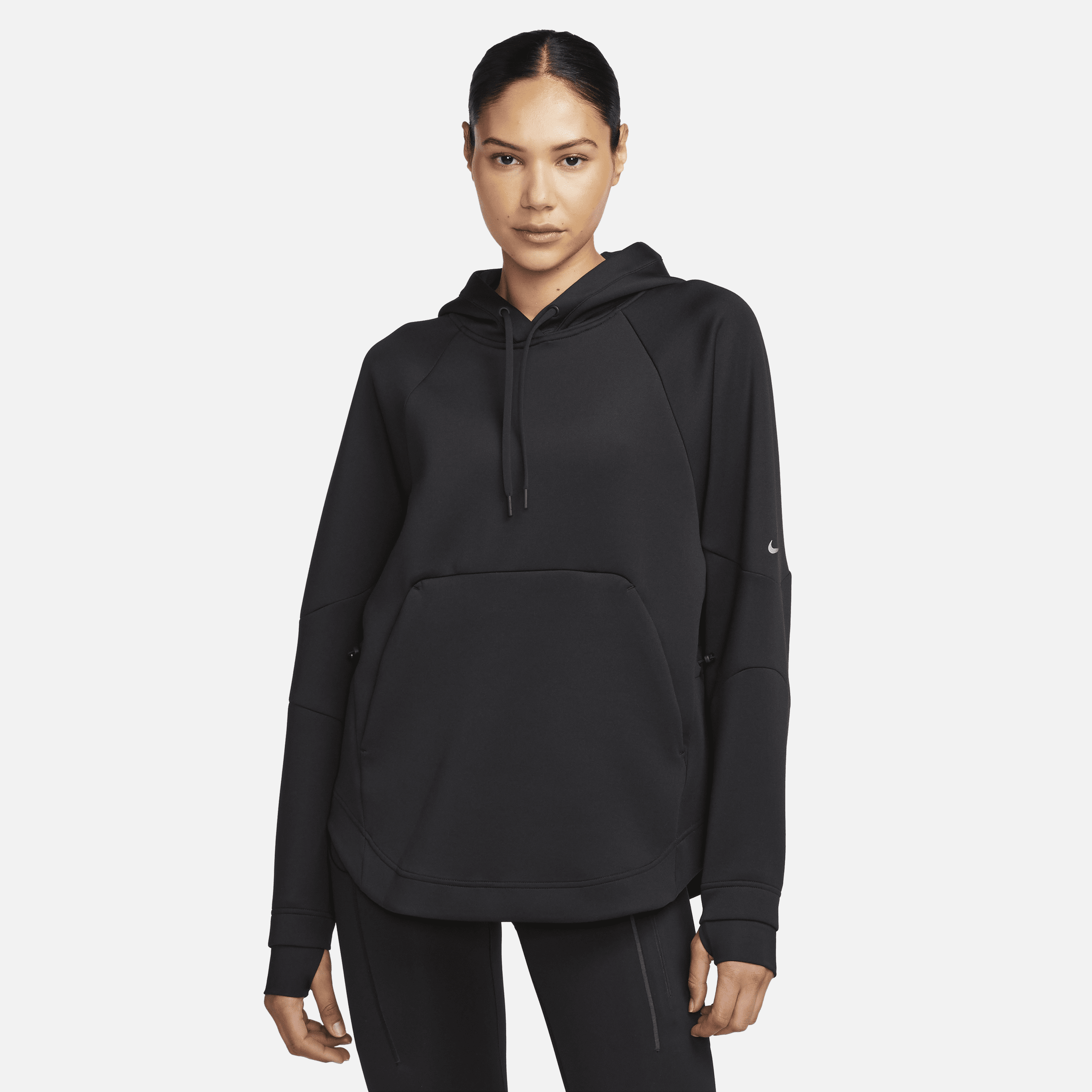 Nike Women's Dri-fit Prima Pullover Training Hoodie In Black