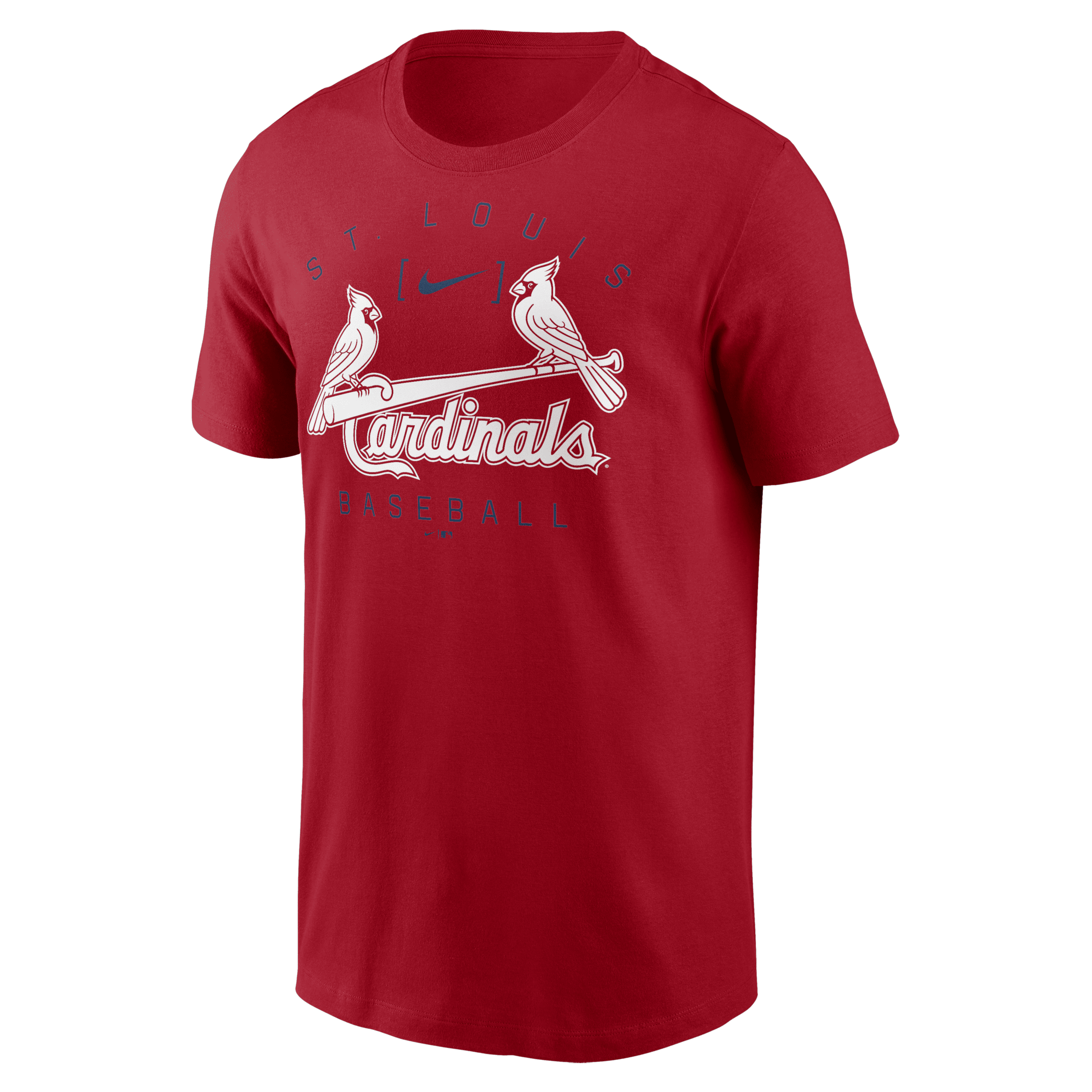 Shop Nike St. Louis Cardinals Home Team Athletic Arch  Men's Mlb T-shirt In Red