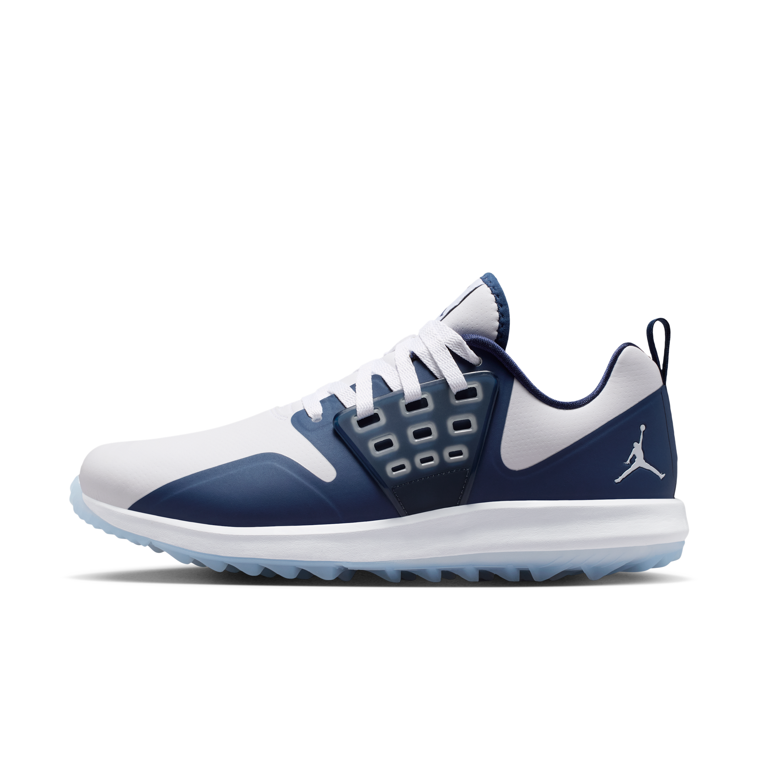 Jordan Grind G Golf Shoes, Men's, Size 8, White/Navy