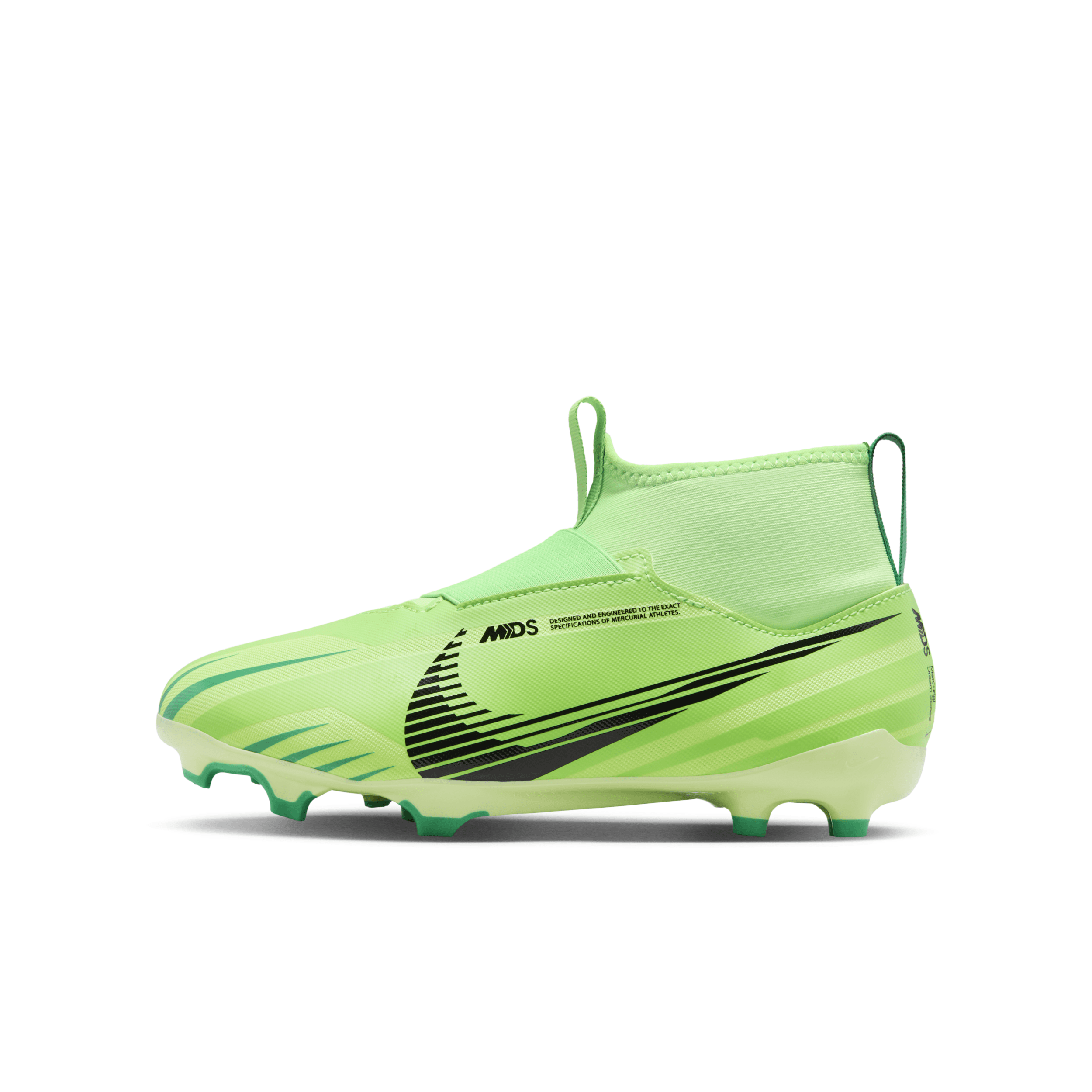 Shop Nike Jr. Superfly 9 Academy Mercurial Dream Speed Little/big Kids' Mg High-top Soccer Cleats In Green