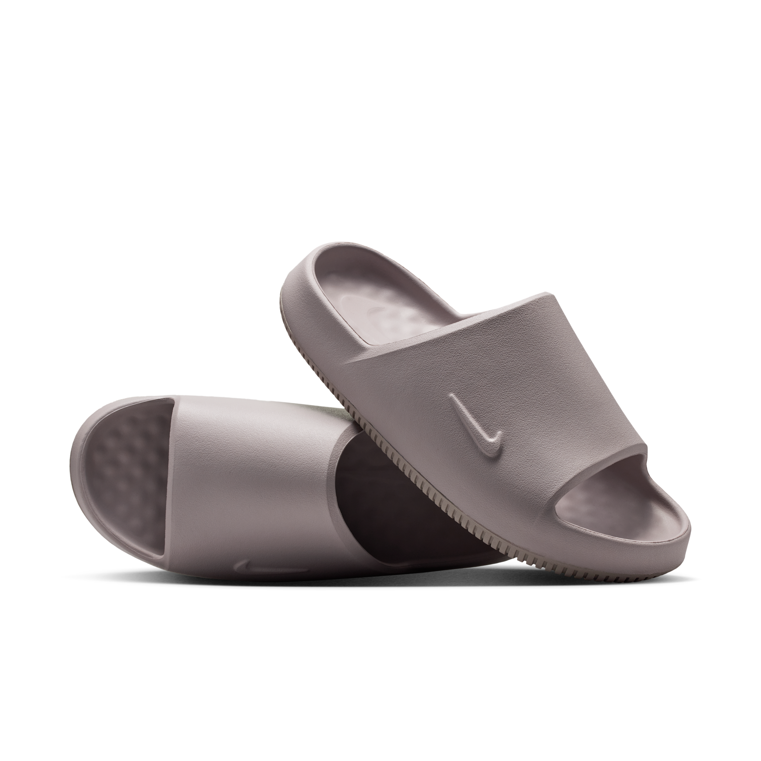 Nike Men's Calm 2.0 Slides, Size 6, Moon Particle