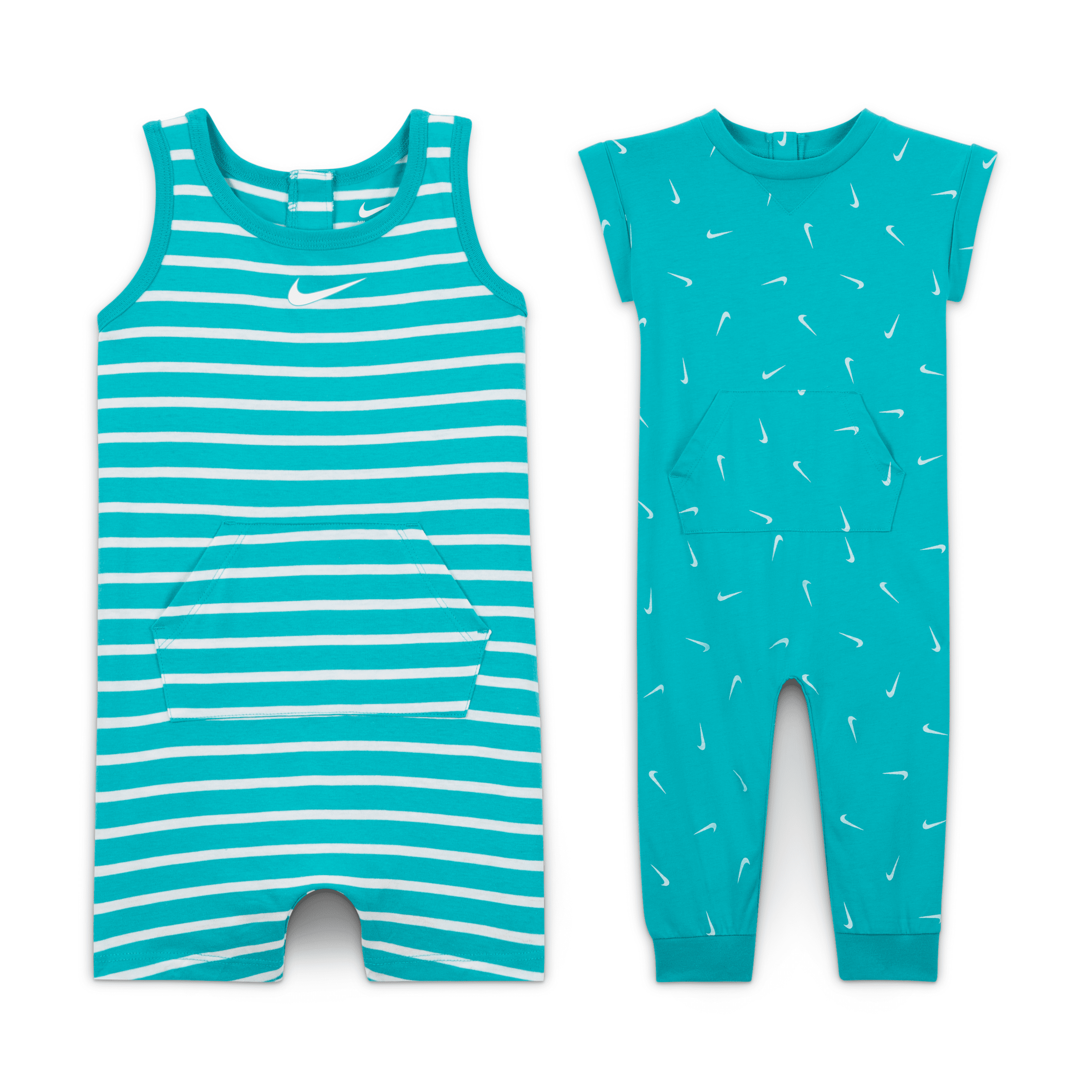 Nike Essentials Baby (12-) Short Sleeve And Tank Top 2-pack Romper Set
