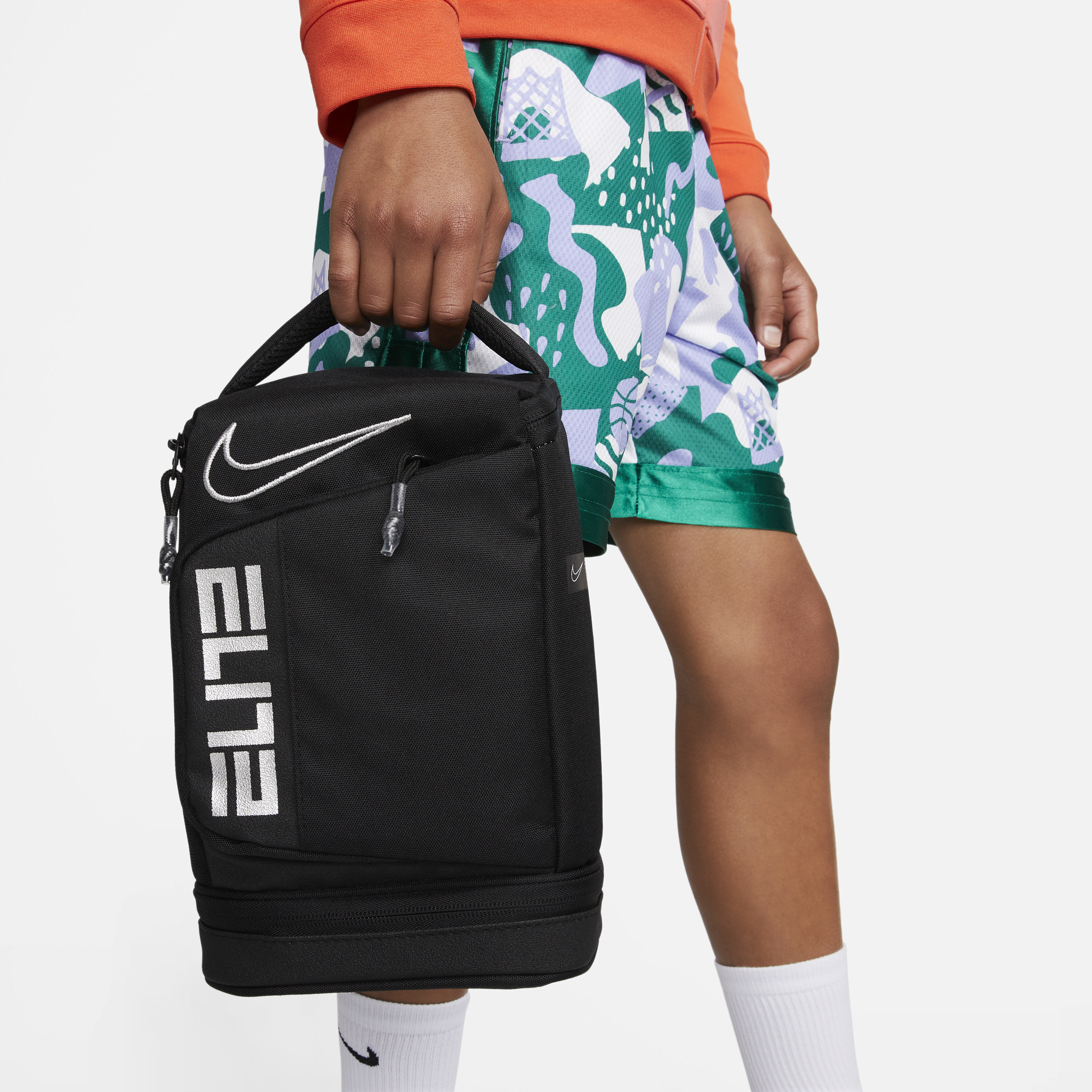 Nike Kids' Men's Elite Fuel Pack Lunch Bag In Black