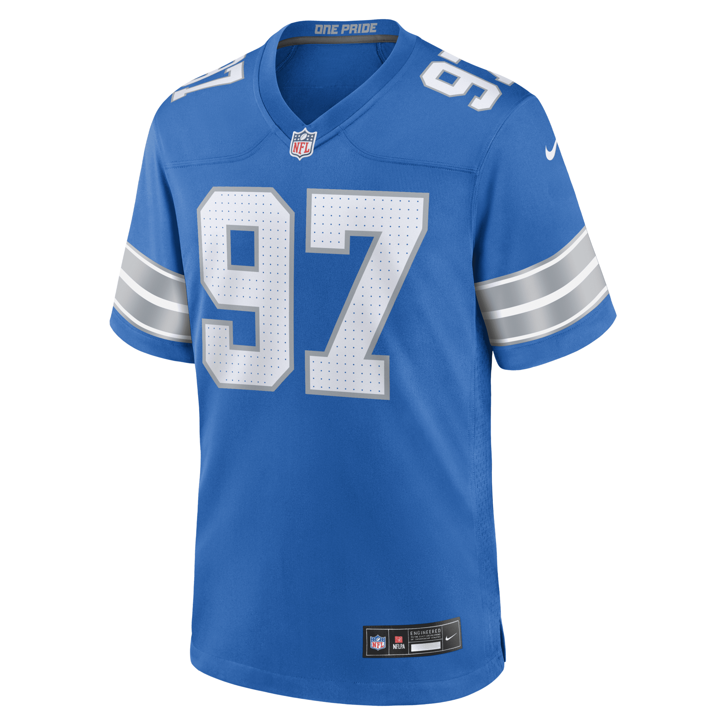 Nike Aidan Hutchinson Detroit Lions  Men's Nfl Game Football Jersey In Blue