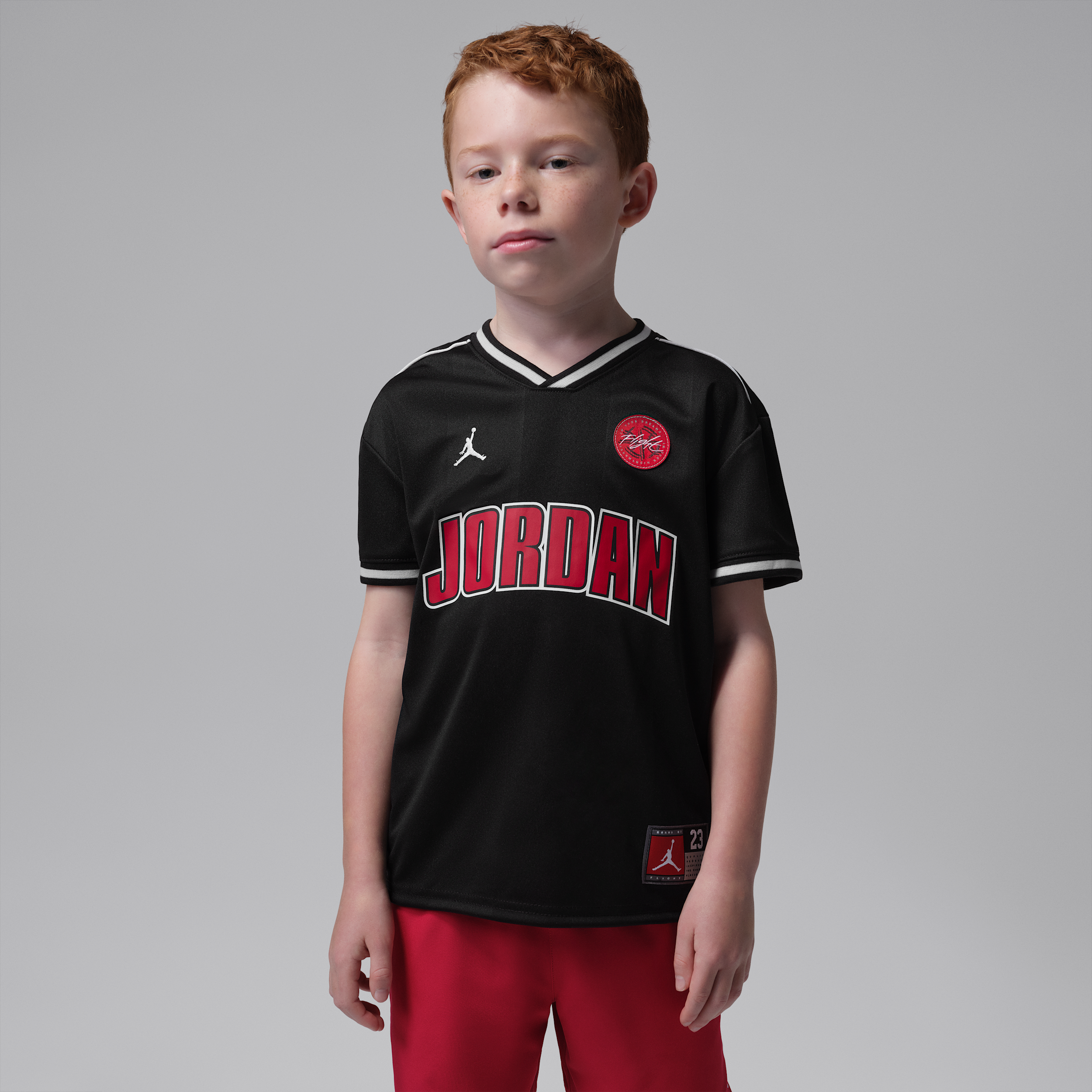 Jordan Little Kids' Sport Jersey in Black | 85F217-023
