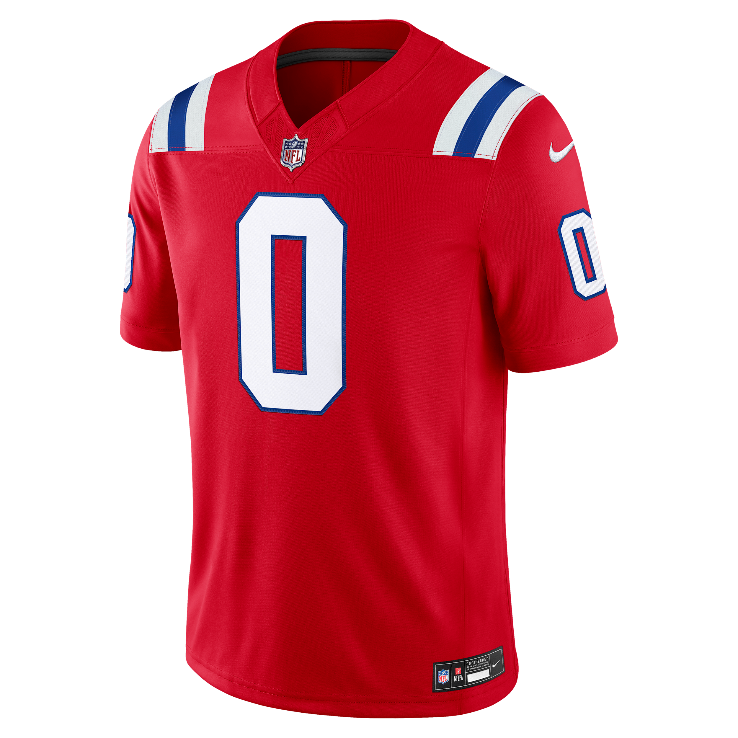 Nike Men's Christian Gonzalez Red New England Patriots Alternate Vapor F.u.s.e. Stitched Limited Jersey - Red