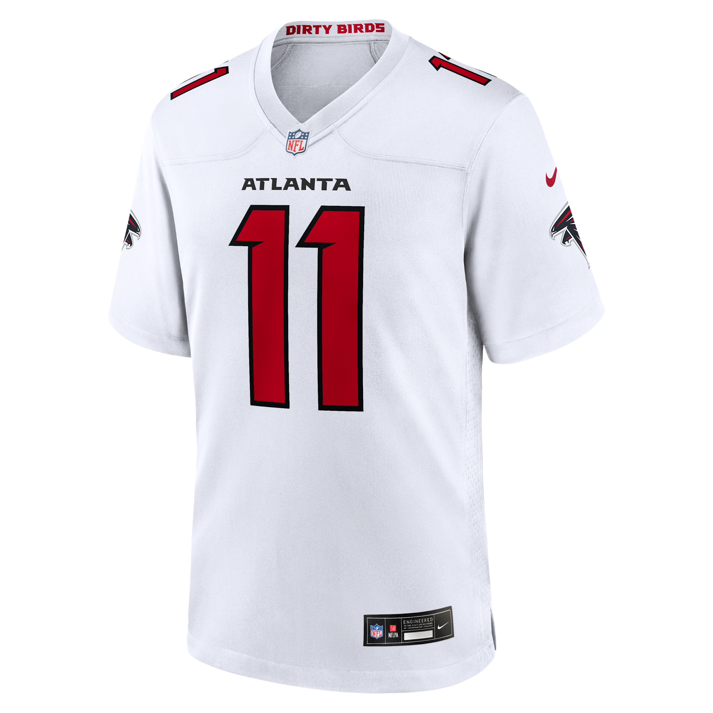 Jalon Walker Atlanta Falcons Nike Men's NFL Game Jersey in White | 67NM0IUX96F-D7V