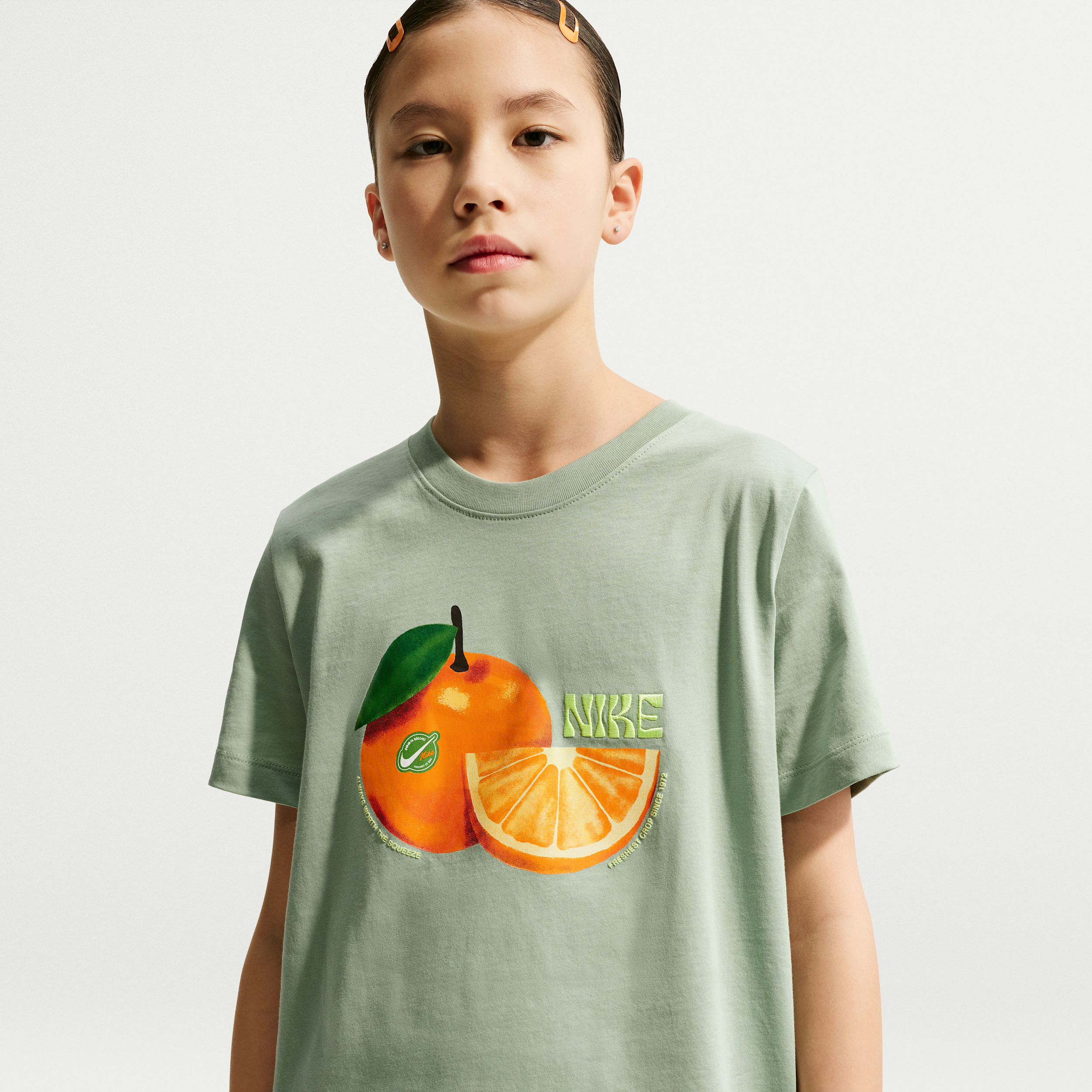 Nike Sportswear Big Kids' T-Shirt in Green | IO8981-006