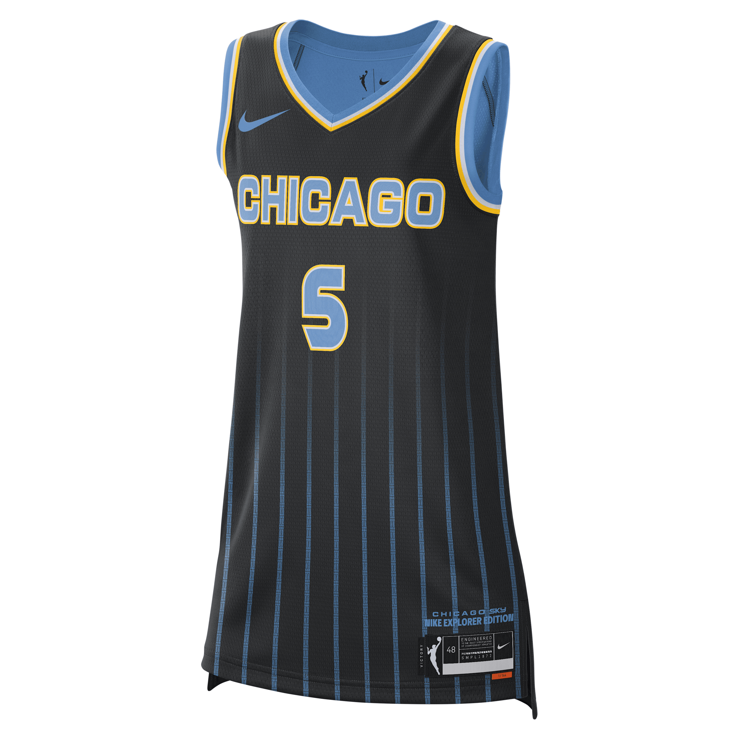 NIKE CHICAGO SKY EXPLORER EDITION  WOMEN'S DRI-FIT WNBA VICTORY JERSEY