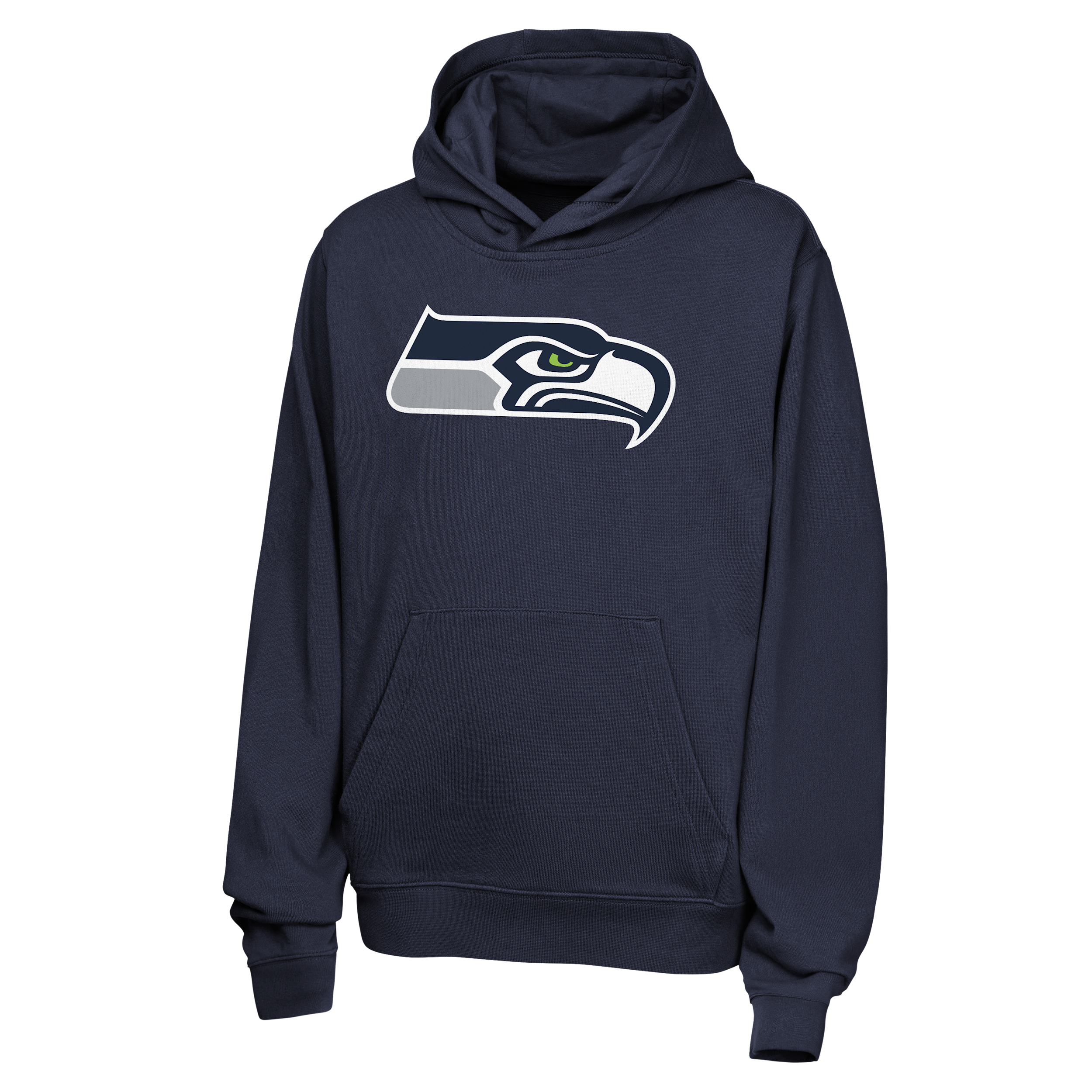 Nike Big Boys' and Girls' Jaxon Smith-Njigba College Navy Seattle Seahawks Name Number Club Fleece Hoodie - College Navy