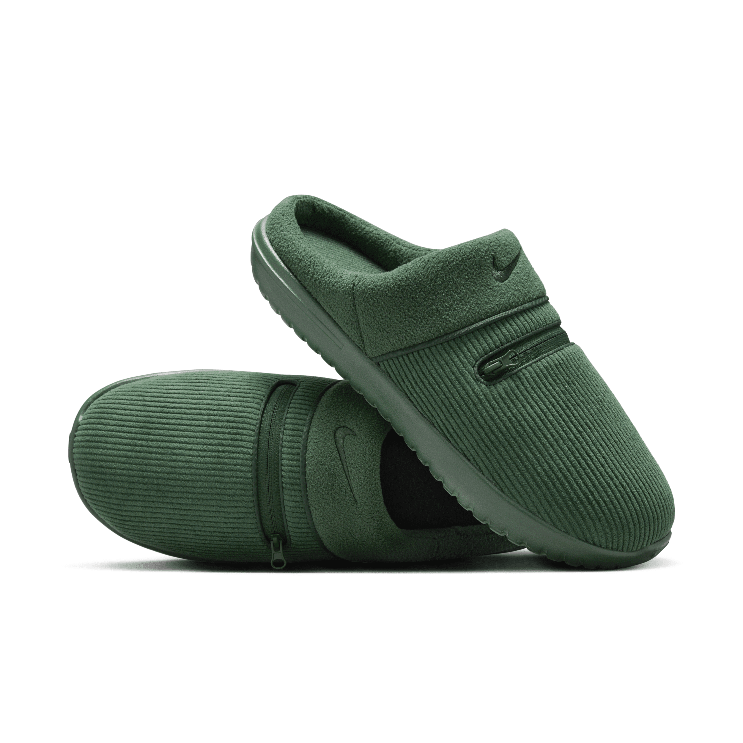 Nike Men's Burrow Slippers In Green