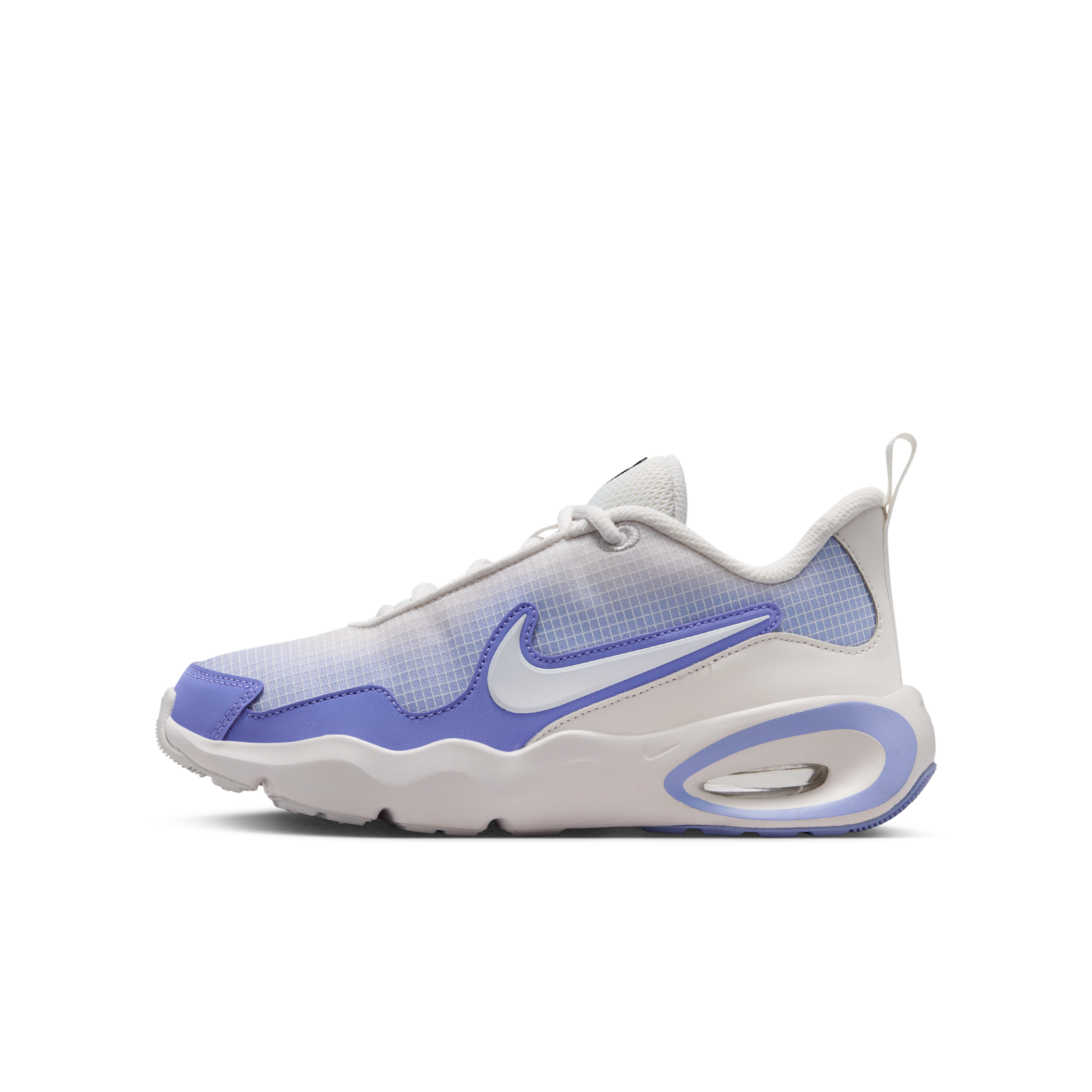 Nike Boys Air Max Nova - Boys' Grade School Running Shoes - Platinum Tint / White / Lt Thistle Size 7.0