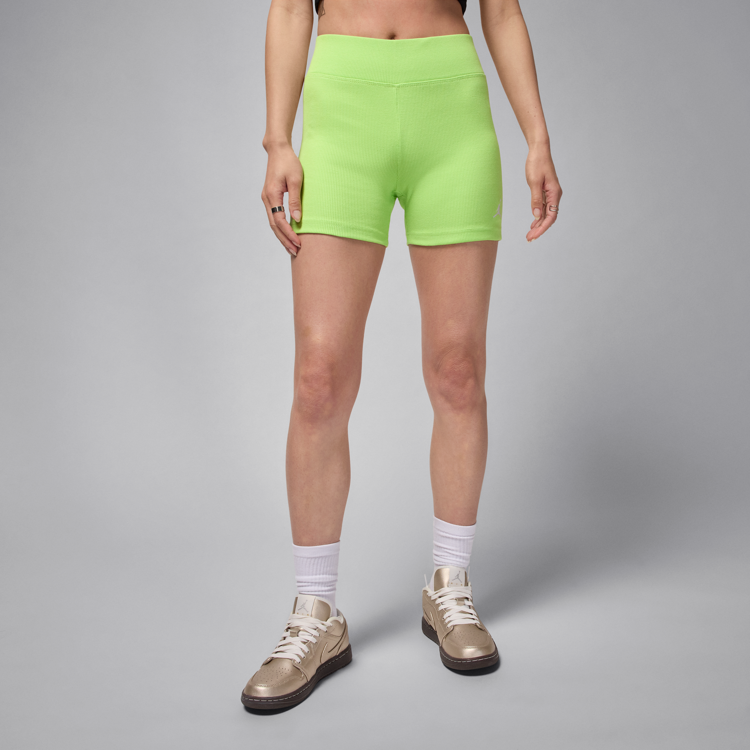 Jordan Women's  Brooklyn Essentials 4" Shorts In Green