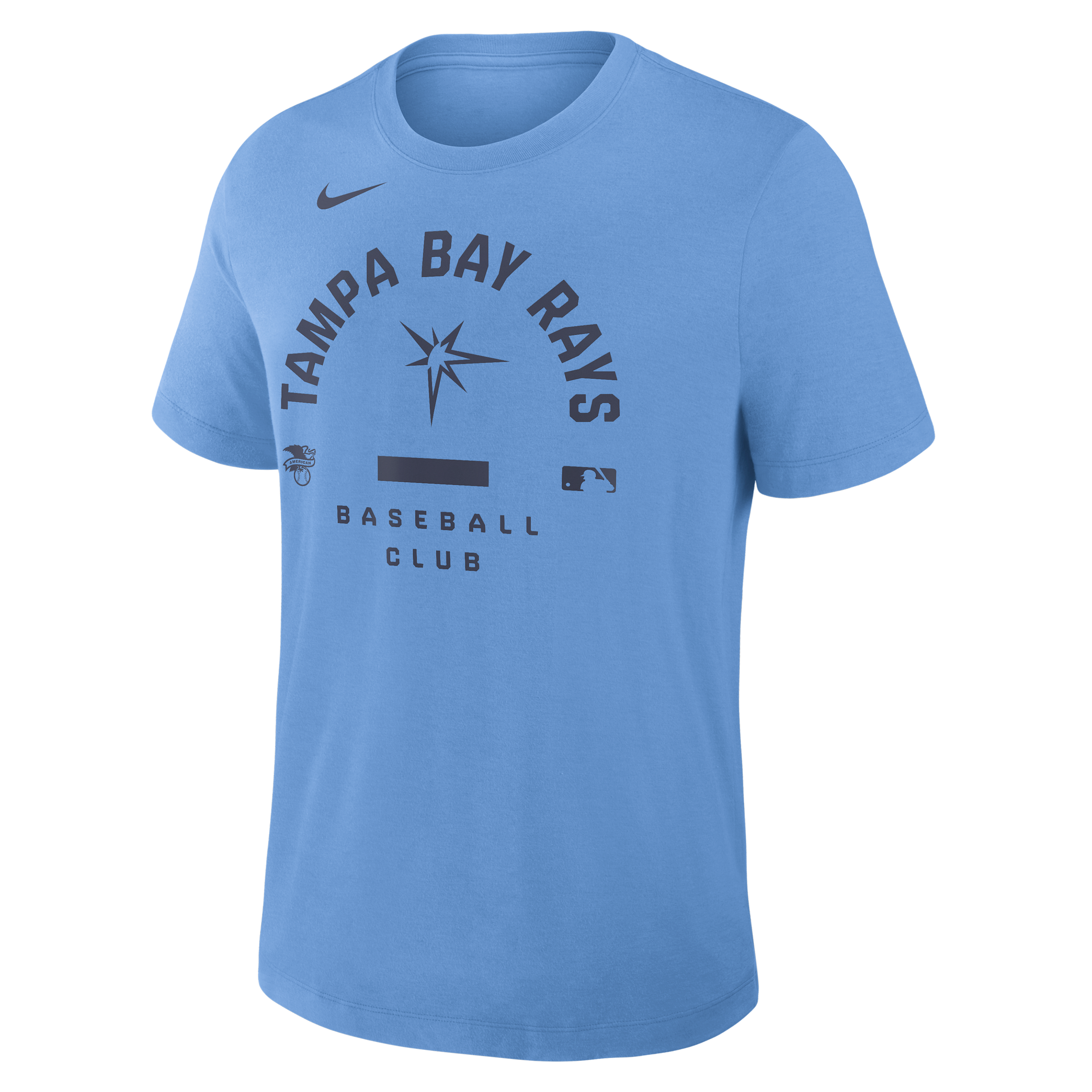 Tampa Bay Rays Authentic Collection Early Work Nike Men's Dri-FIT MLB T-Shirt in Blue | 034J4EYTPA-HXK
