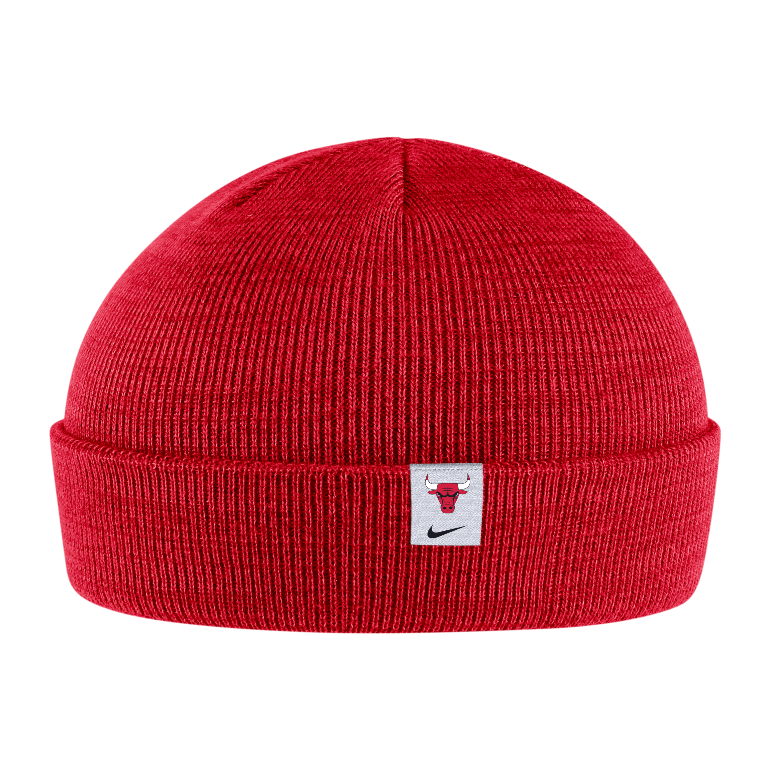 Nike Chicago Bulls Icon Edition  Unisex Fisherman Beanie In Red