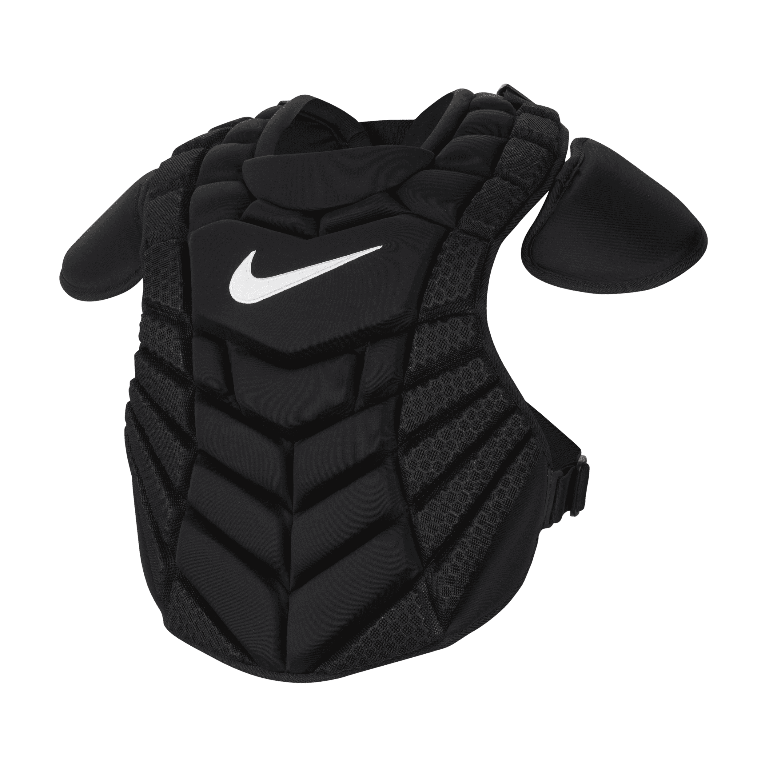 Nike Diamond Elite Catcher's Chest Protector, Men's, Black/Black/White