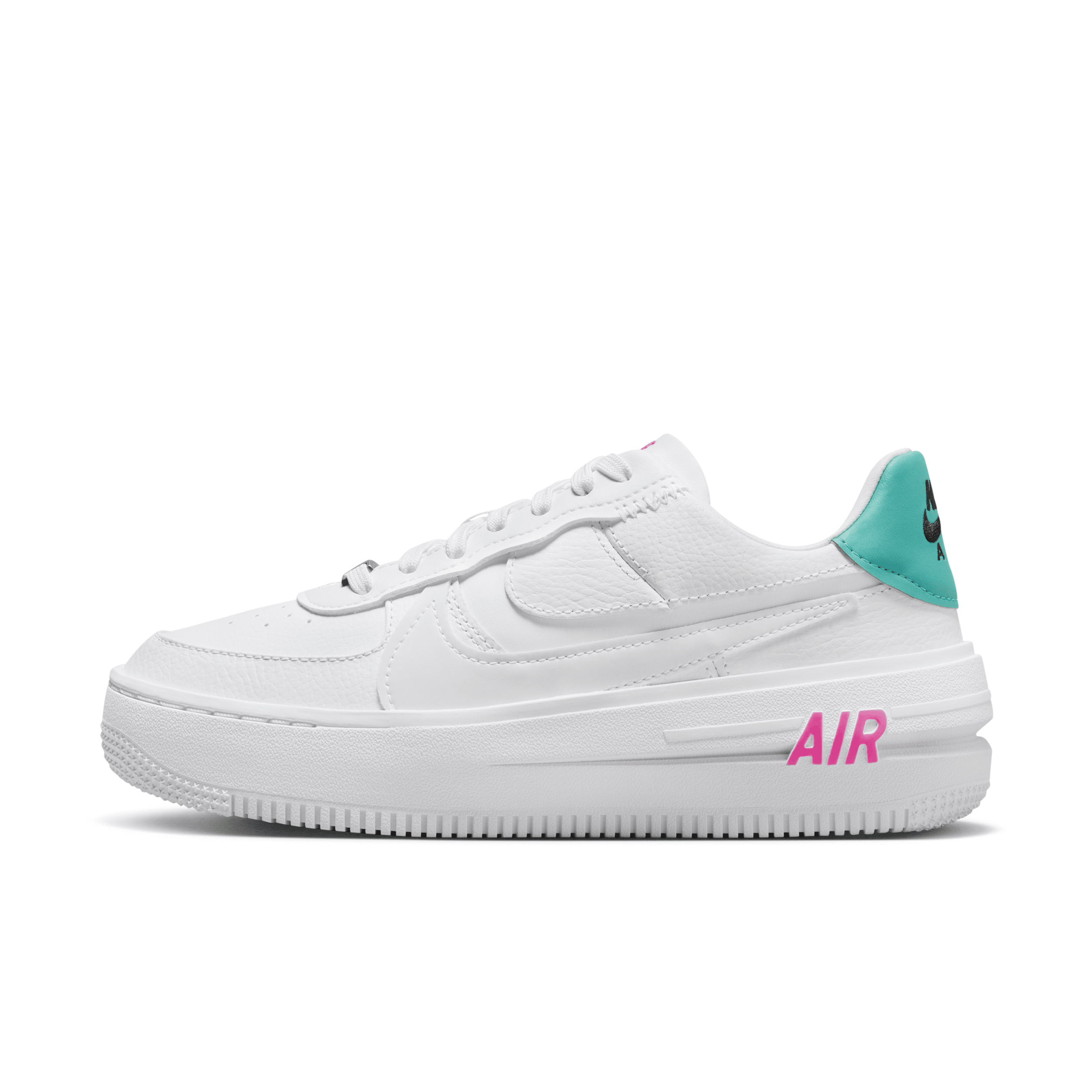 Shop Nike Women's Air Force 1 Plt.af.orm Shoes In White