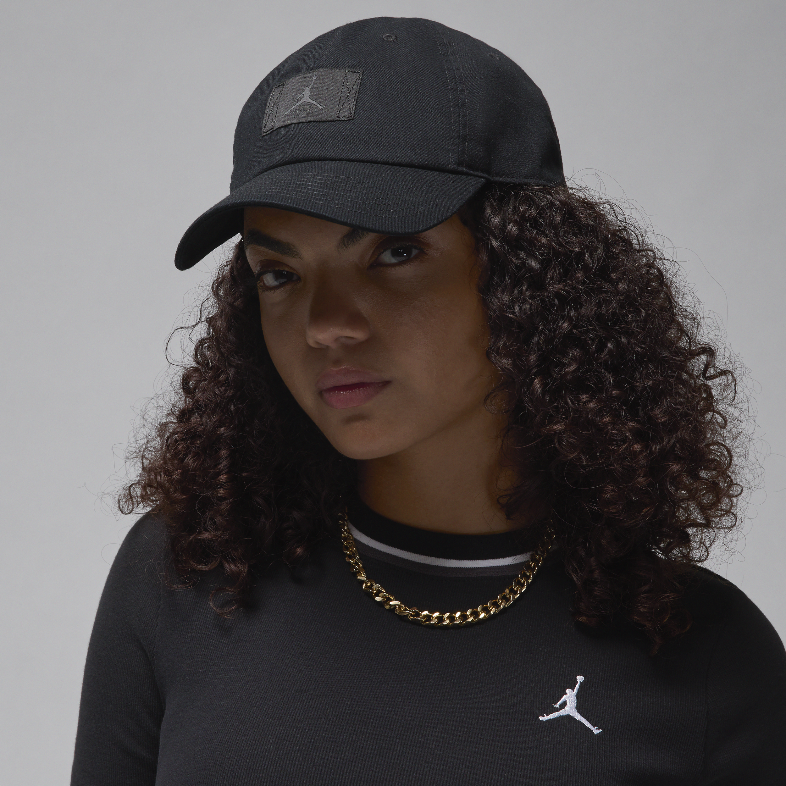 Jordan Club Cap Adjustable Hat In Black