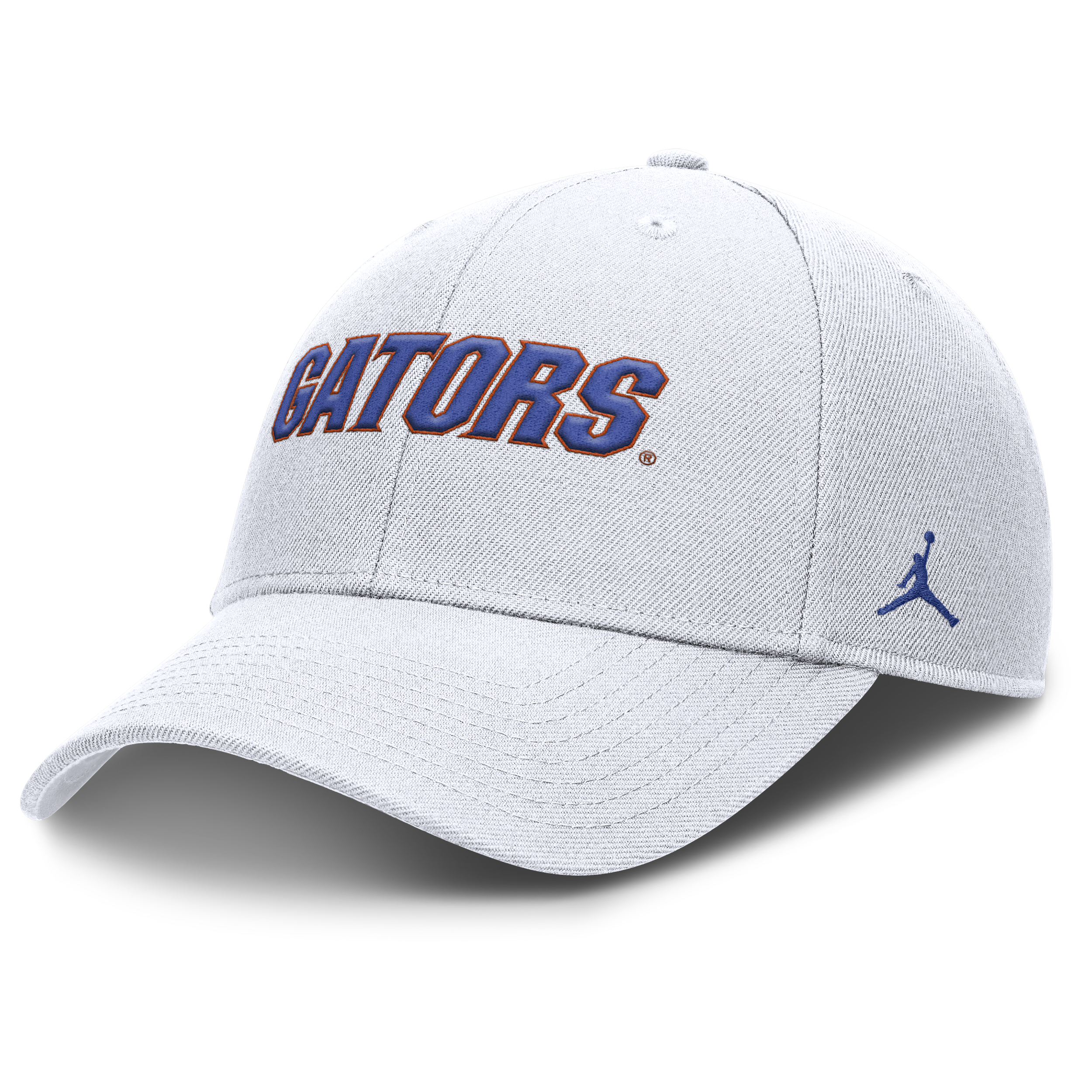 Jordan Men's Florida On-field Rise Gameday  Brand Dri-fit College Trucker Adjustable Hat In White