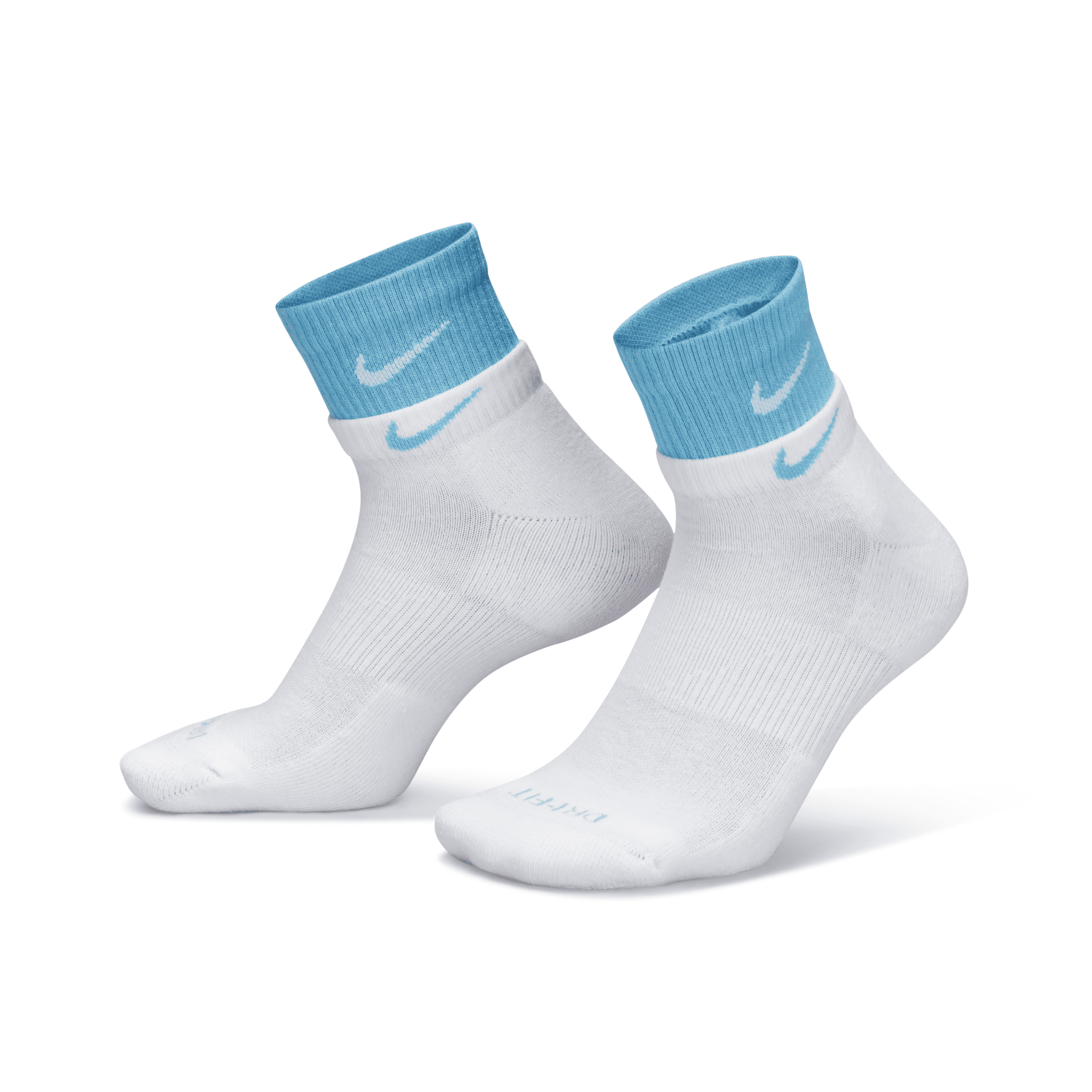 Nike Men's Everyday Plus Cushioned Training Ankle Socks In White