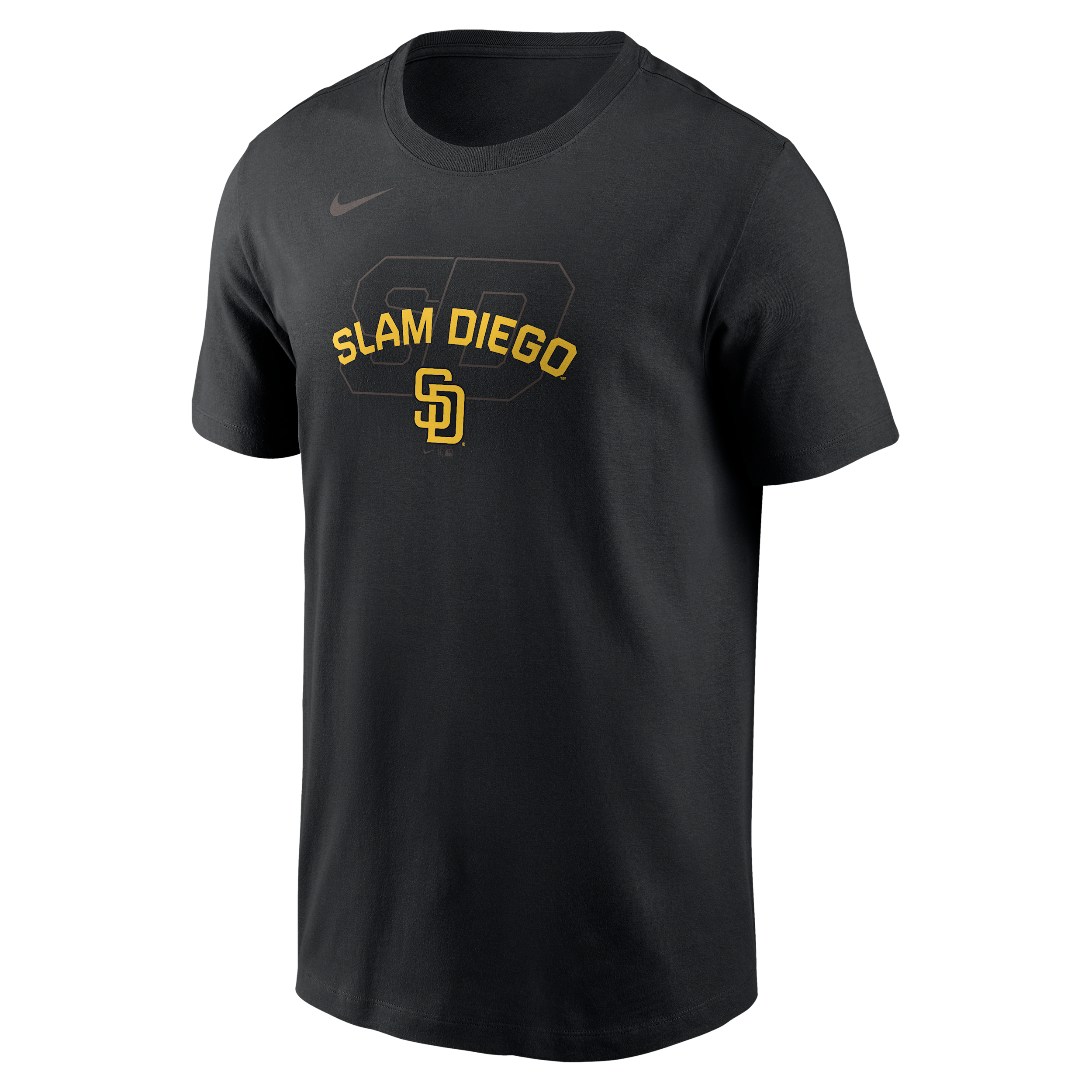San Diego Padres Fashion Nike Men's MLB T-Shirt in Black | N19900APYP-19Z