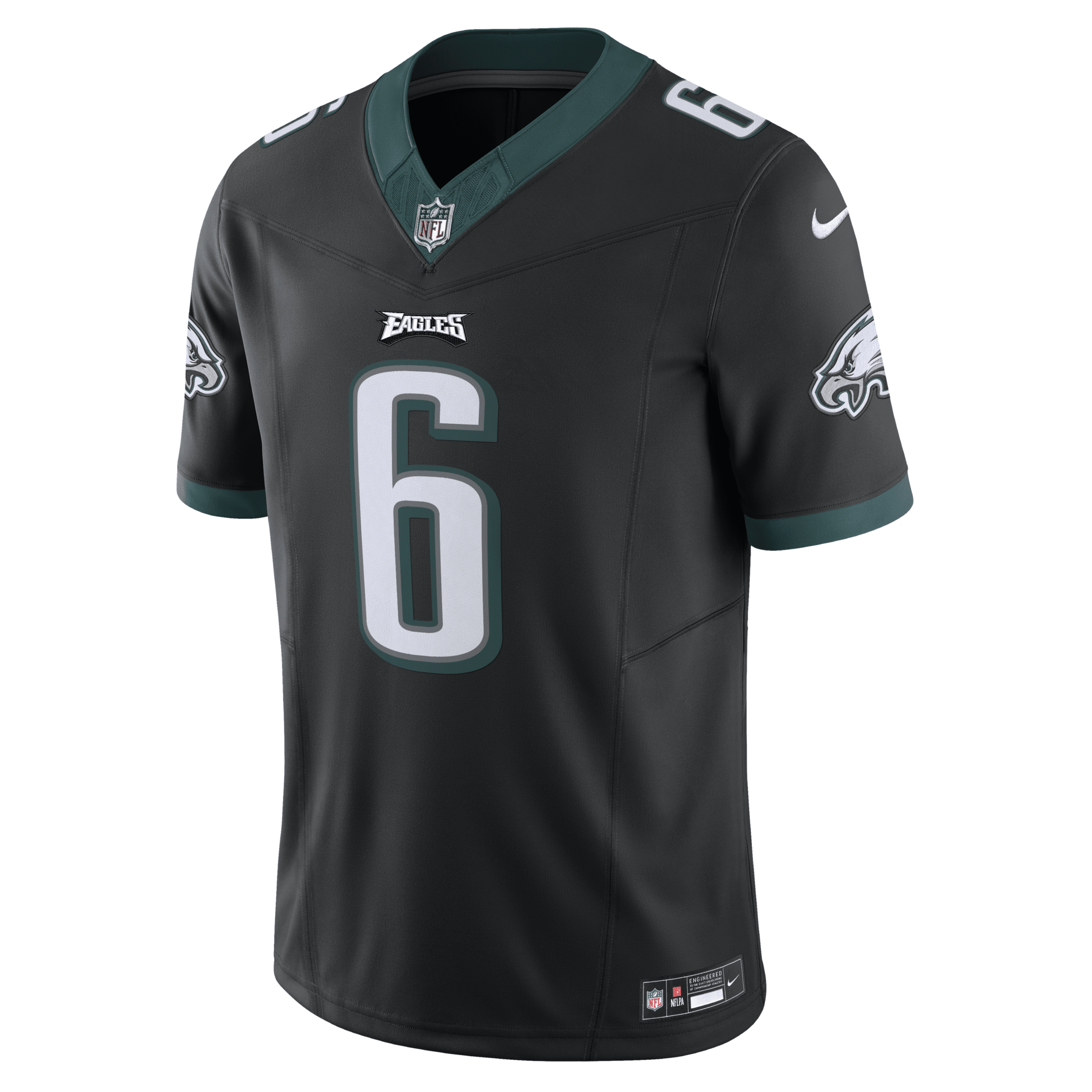 DeVonta Smith Philadelphia Eagles Nike Men’s Dri-FIT NFL Limited Football Jersey in Black, Size: 2XL | 31NMPELA86F-4Y0