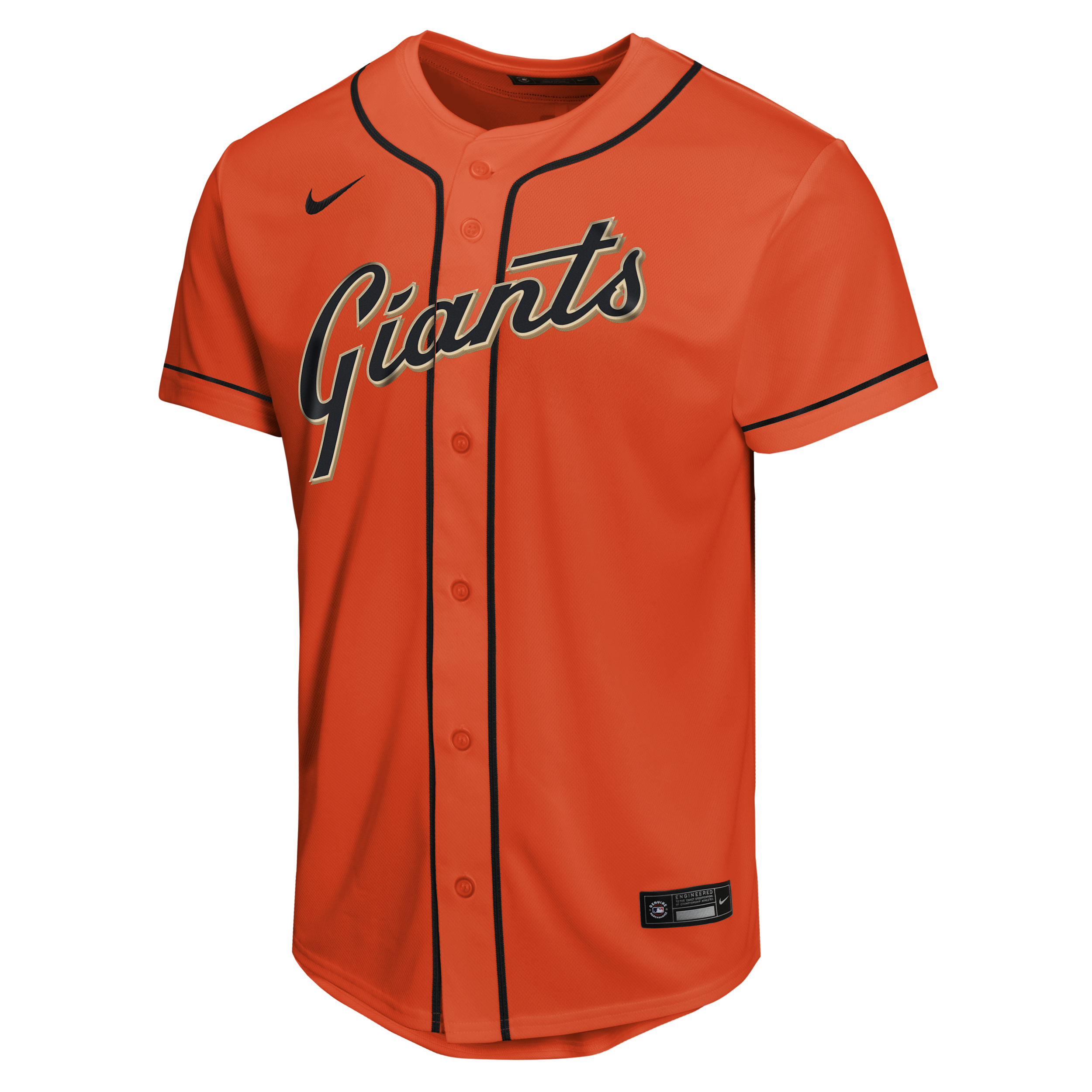 Nike Big Boys and Girls Jung Hoo Lee Orange San Francisco Giants Alternate Replica Jersey - Orange