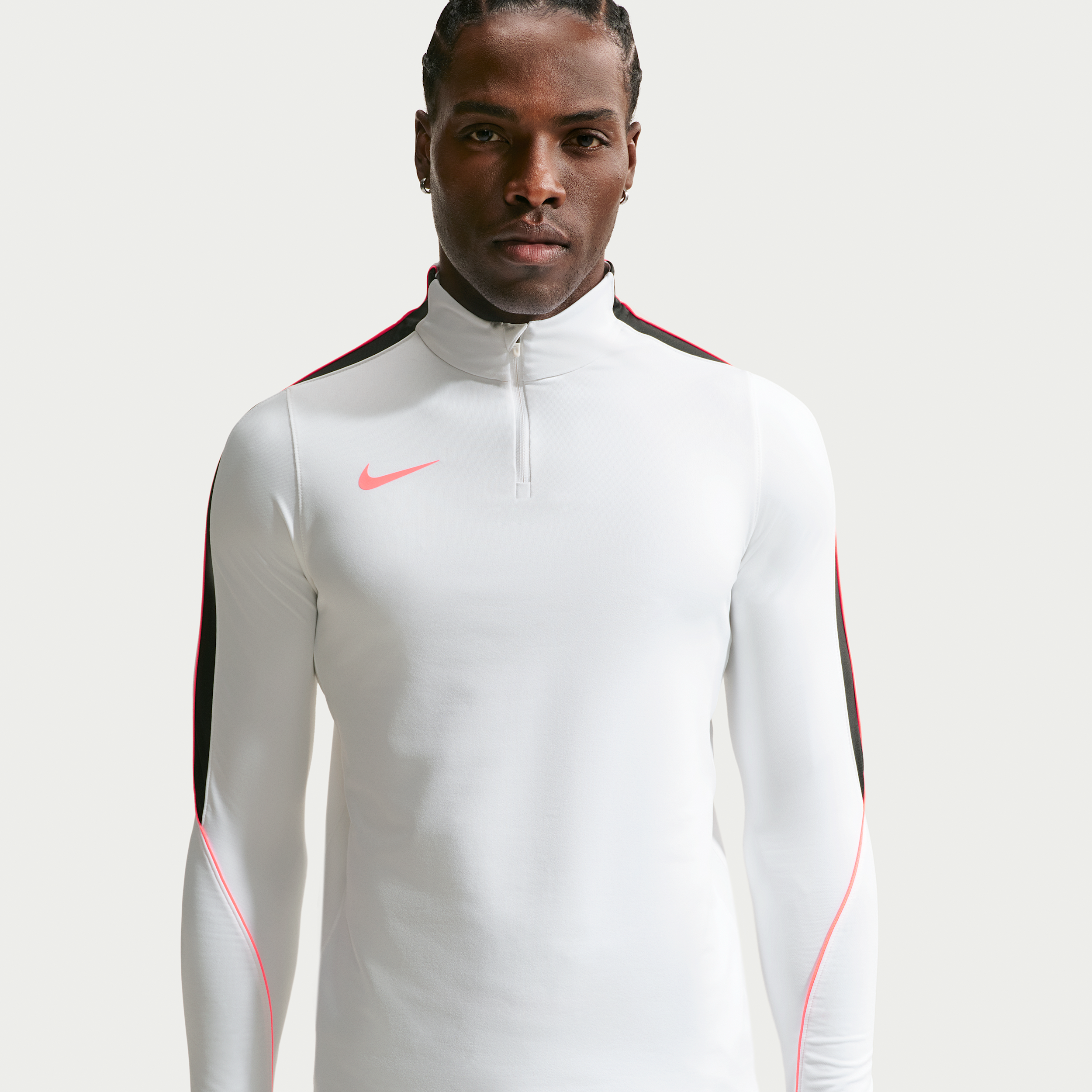 Nike Men's Strike Dri-FIT Soccer Drill Top in White | IF1455-100
