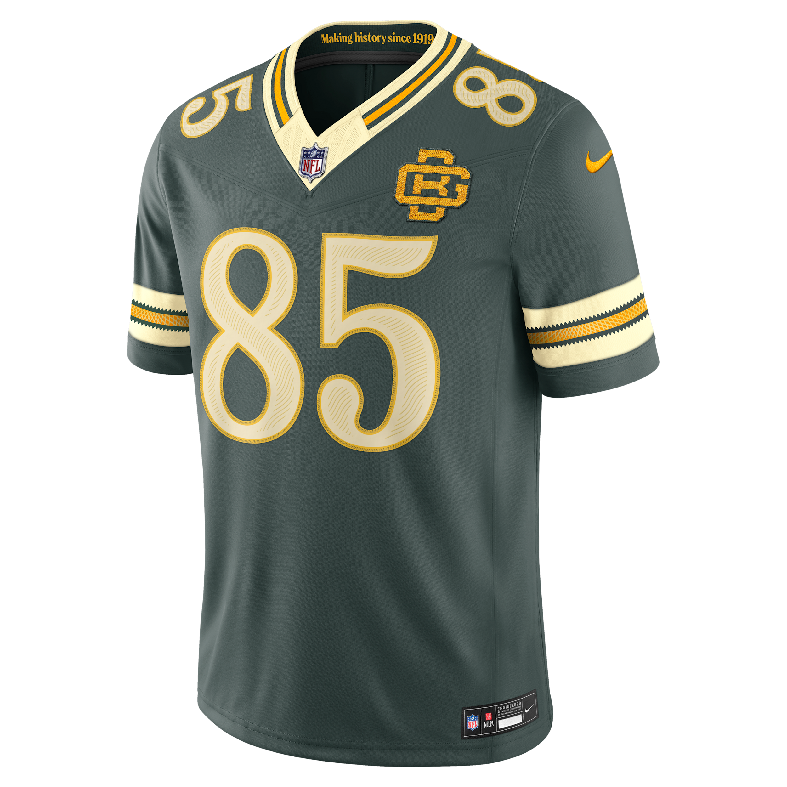 Tucker Kraft Green Bay Packers Rivalries Collection Nike Men's Dri-FIT NFL Limited Jersey in Green | 37NM0JFI7TF-X8B