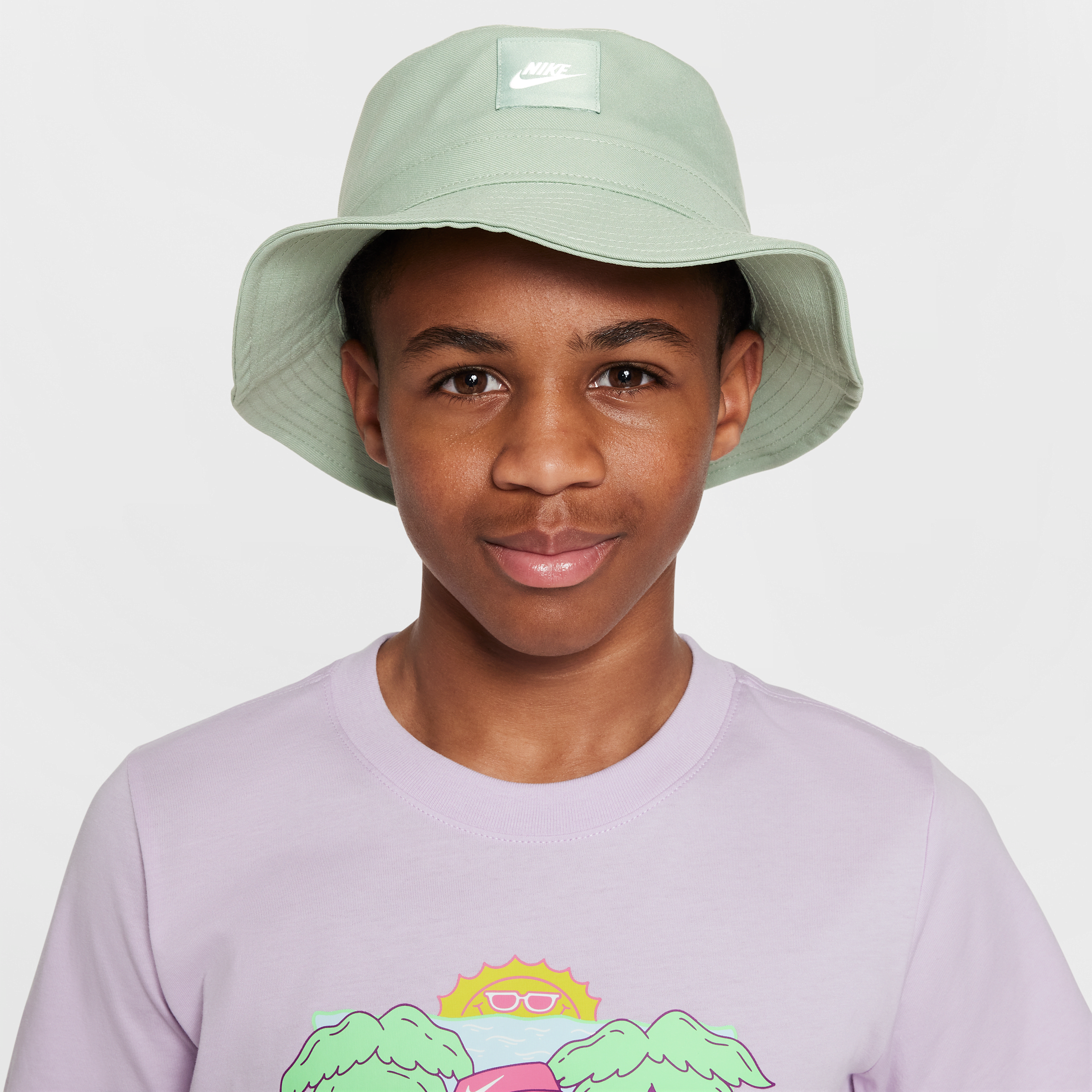 Nike Apex Kids' Futura Bucket Hat In Green