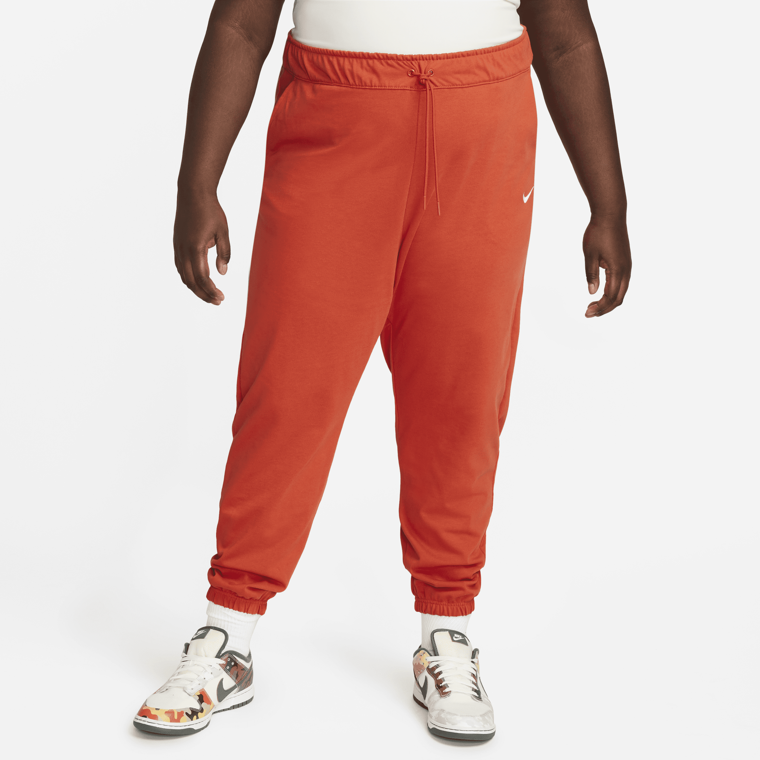 Nike Women's  Sportswear Easy Jogger Pants (plus Size) In Orange