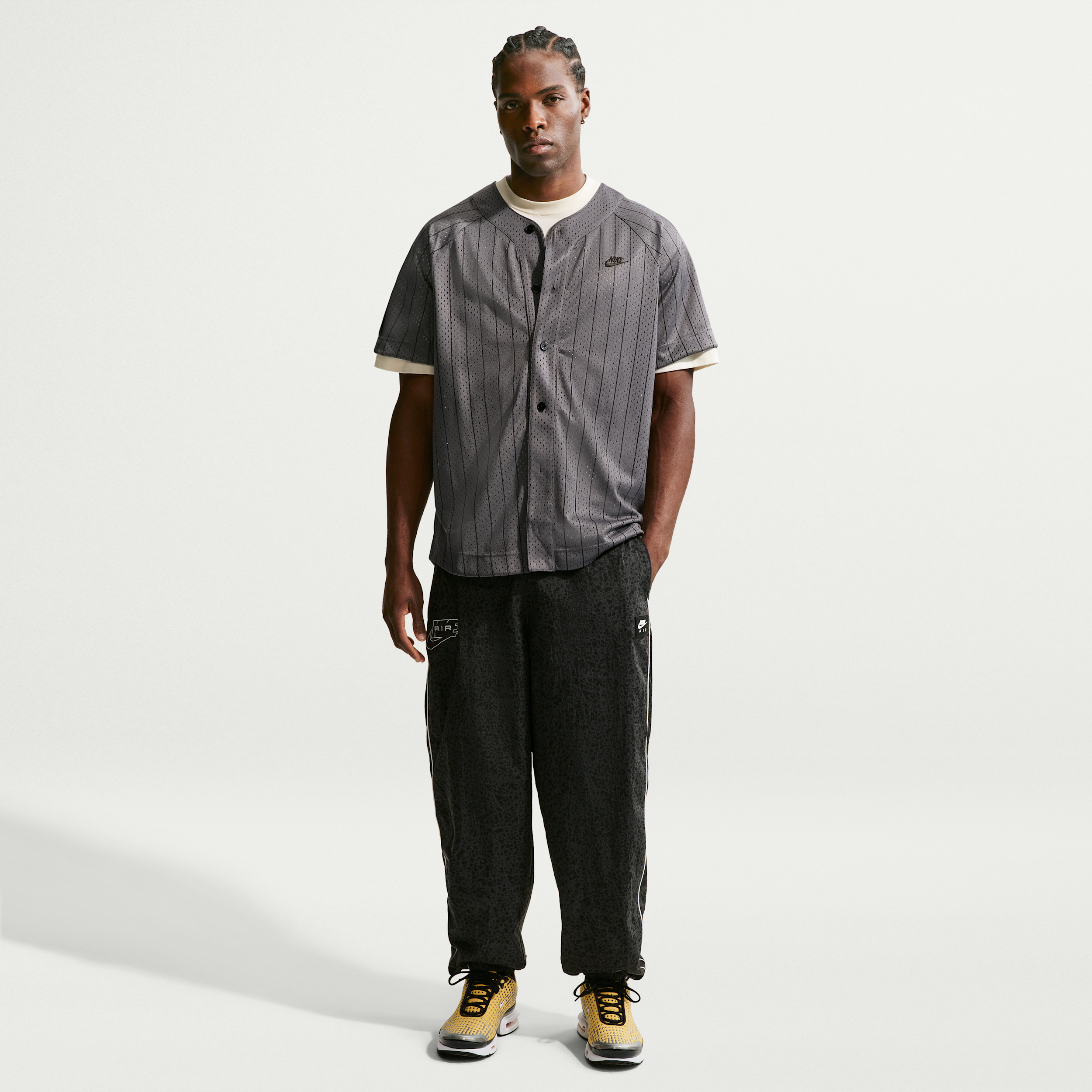 Nike Men's Air Woven Pants in Blue | II3133-451
