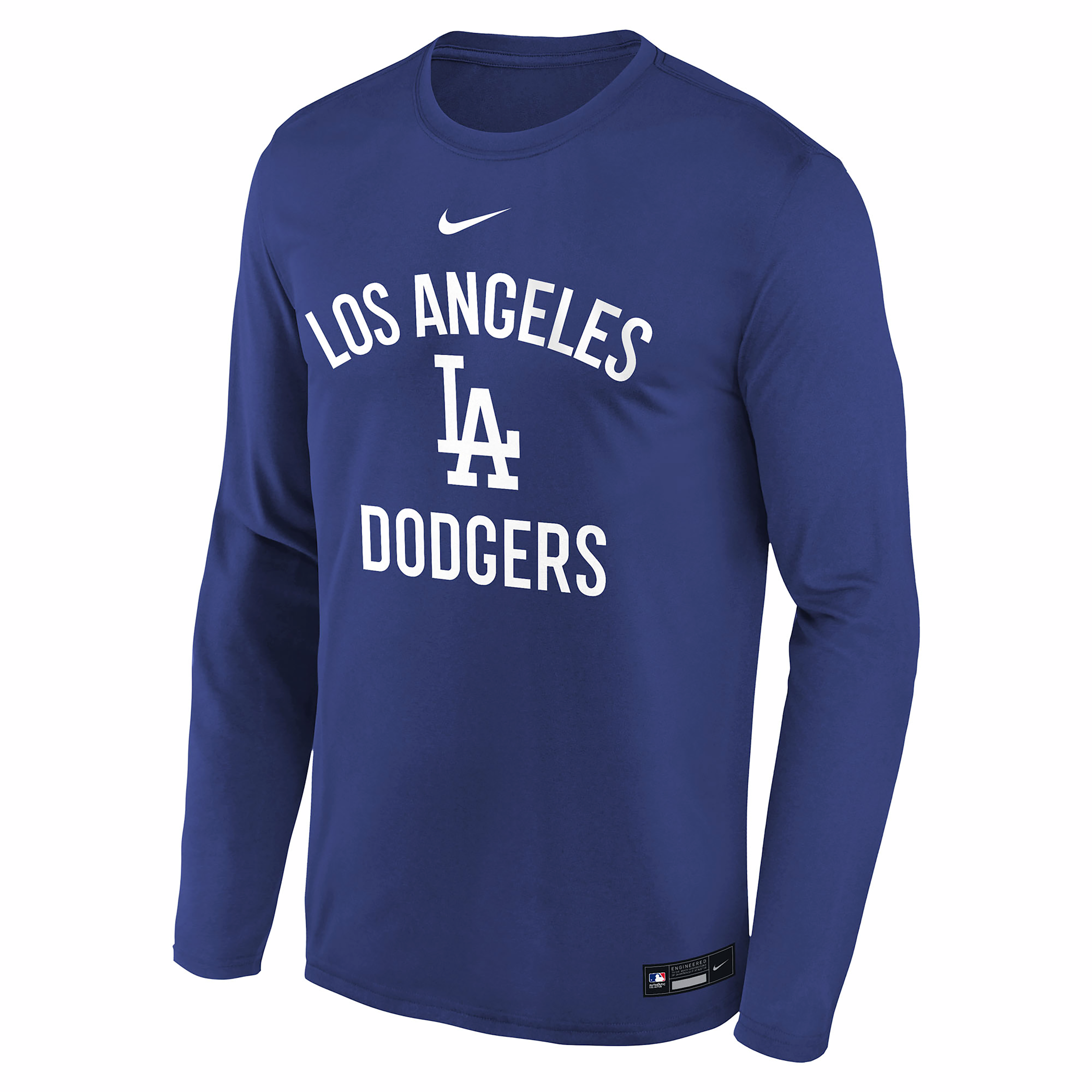 Nike Los Angeles Dodgers Authentic Collection Team Issue Legend Big Kids' Dri-fit Mlb T-shirt In Blue