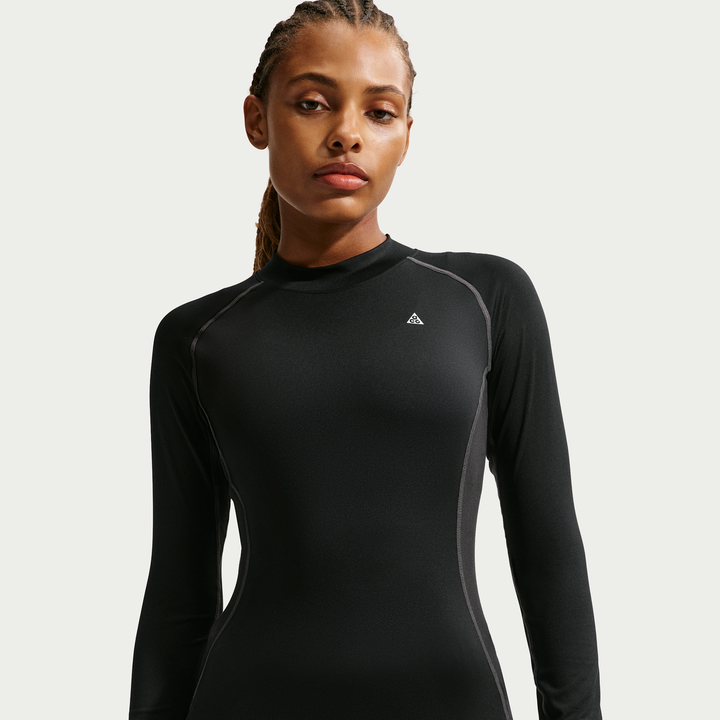 Women's Nike ACG Wildsee Base Layer Long-Sleeve Top in Black | IO0229-010